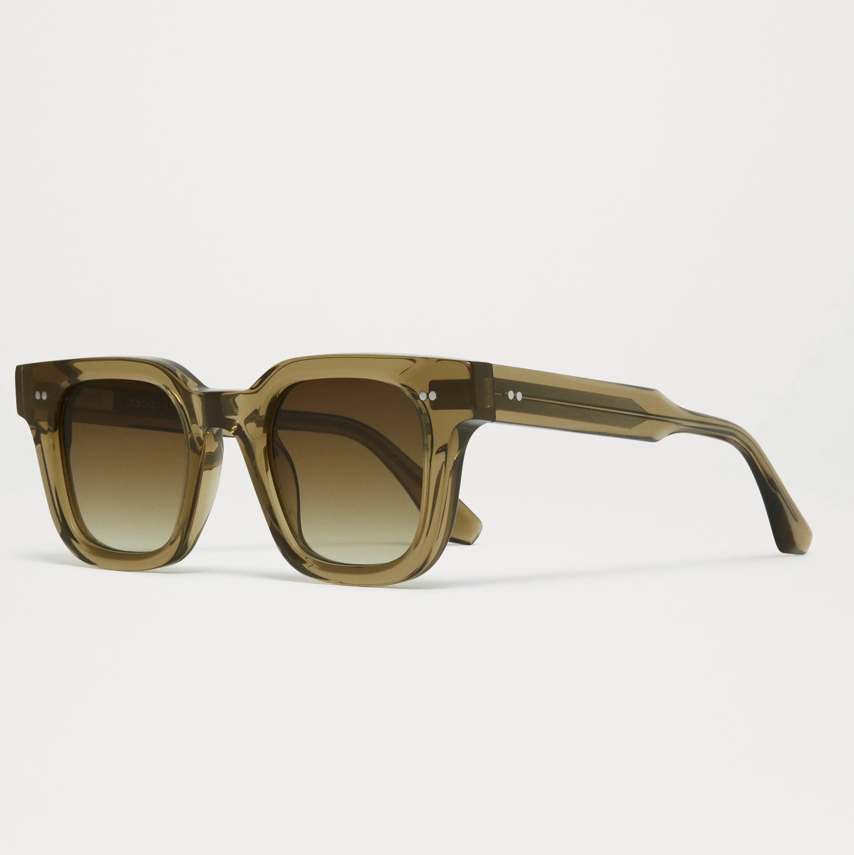 04 Core Green Sunglasses on a white background showcasing stylish unisex design and anti-scratch lenses.