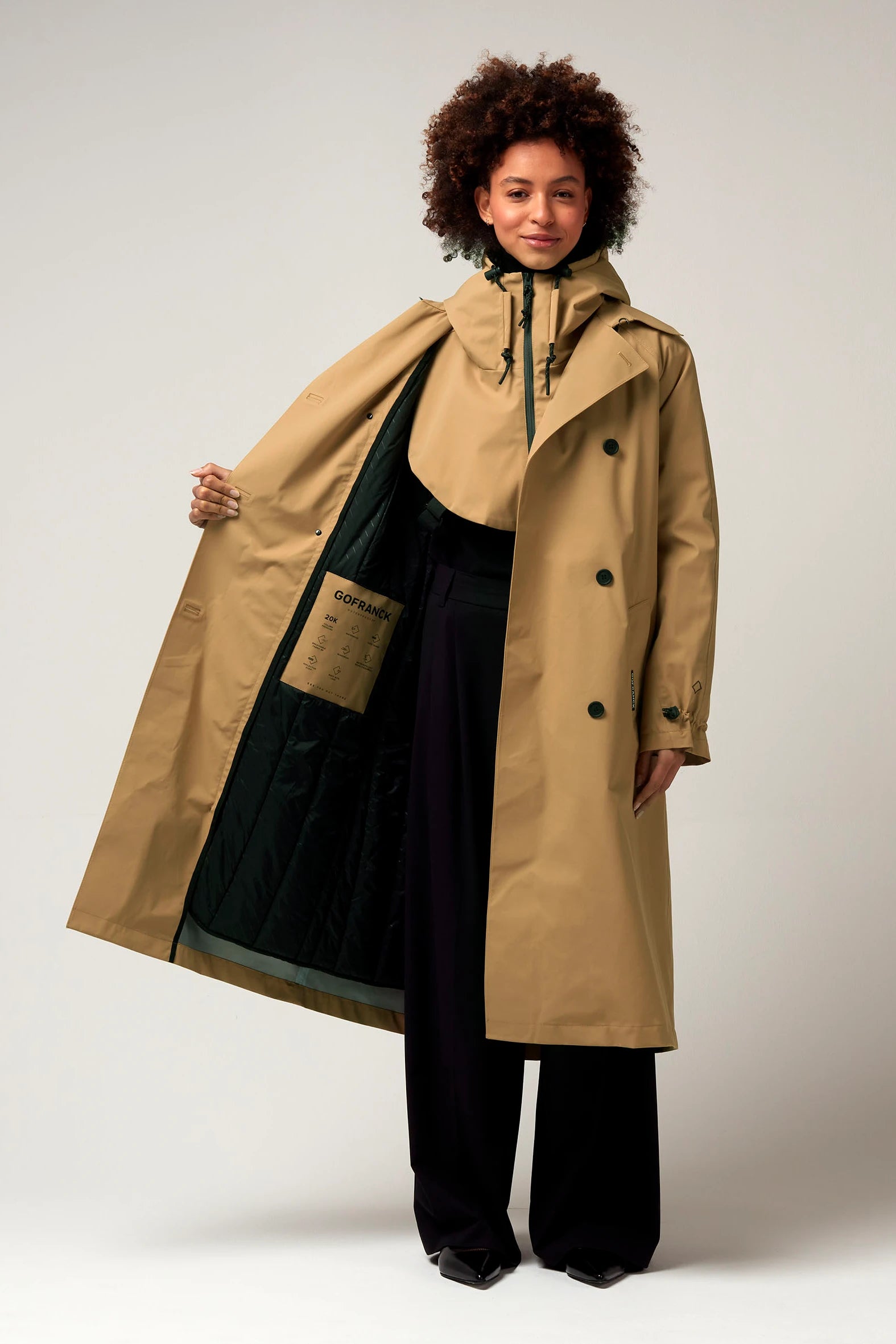 Gale Tan Parka