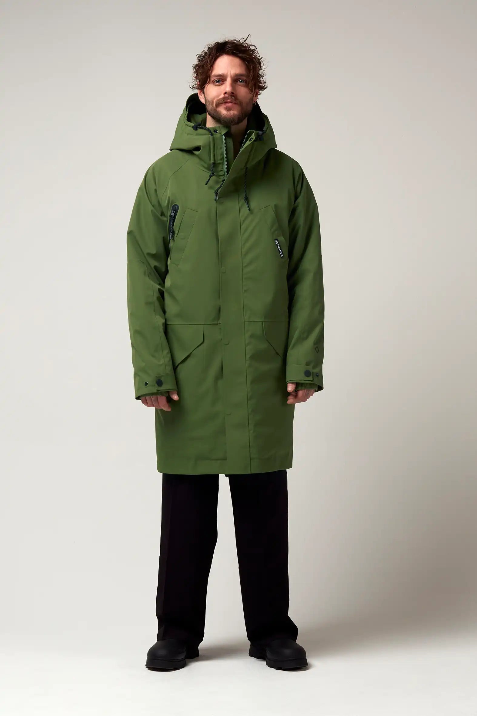 Ozone Bronze Green Parka