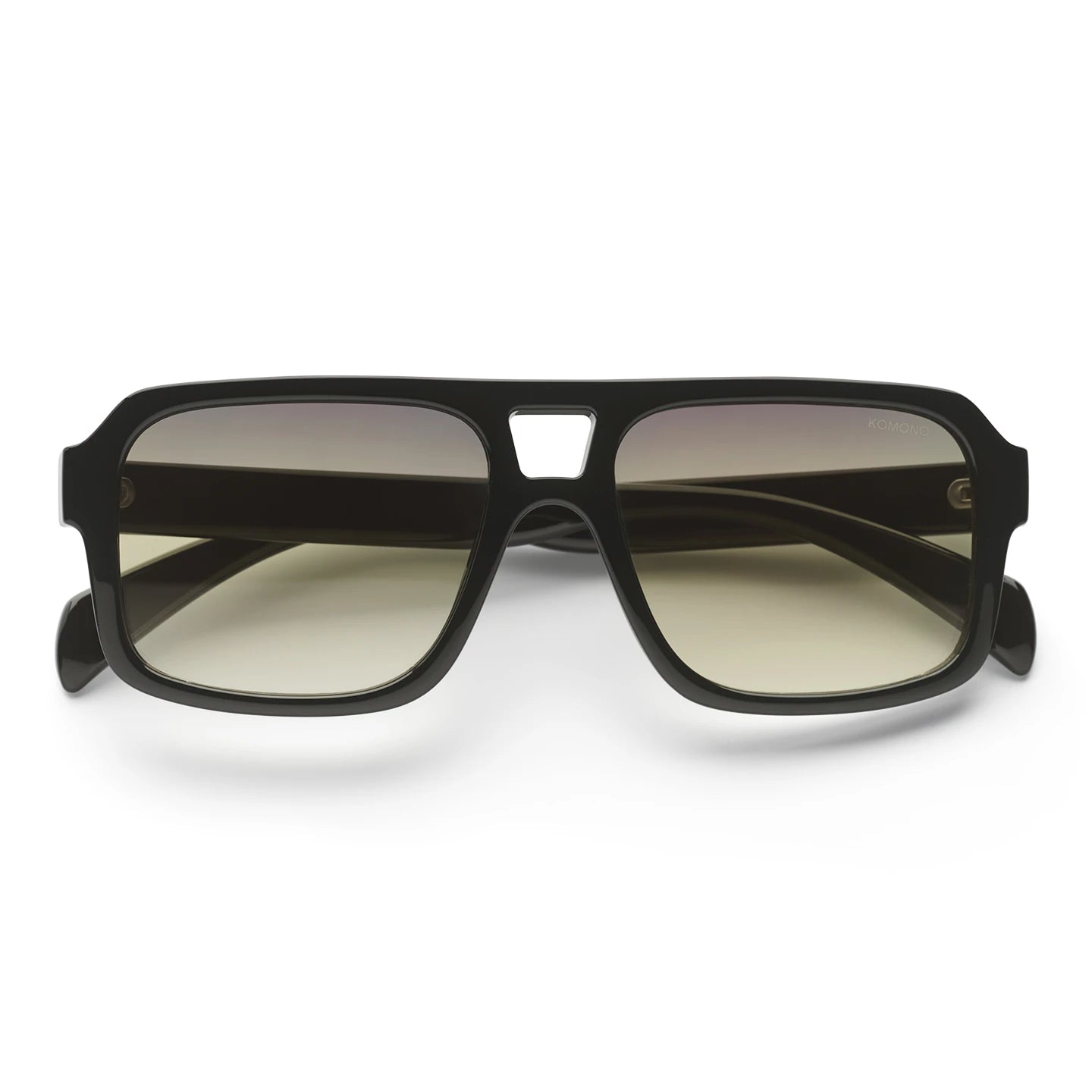 Falcon Black Meadow Sunglasses with UV 400 protection and eco-made bio nylon frame.
