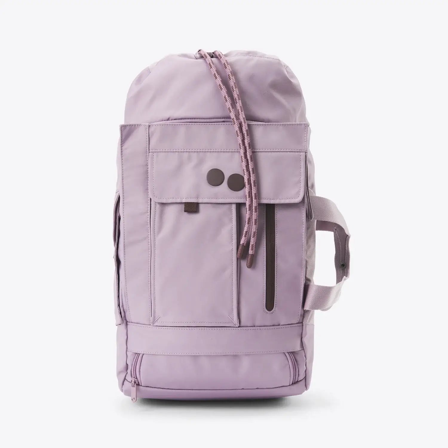 Blok Medium Construct Lilac Backpack with padded laptop compartment and adjustable straps.