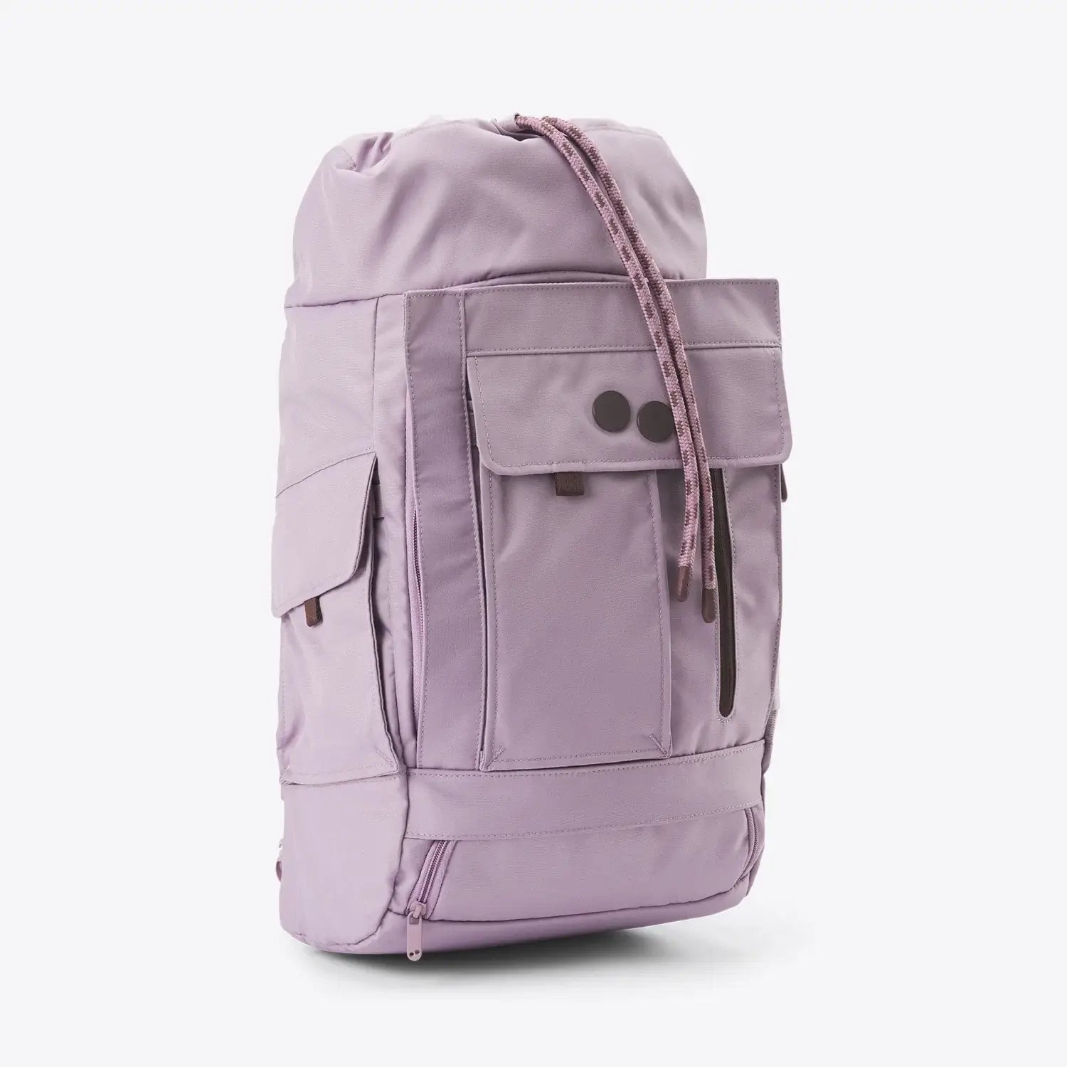Blok Medium Construct Lilac Backpack with padded laptop compartment and multiple storage options.