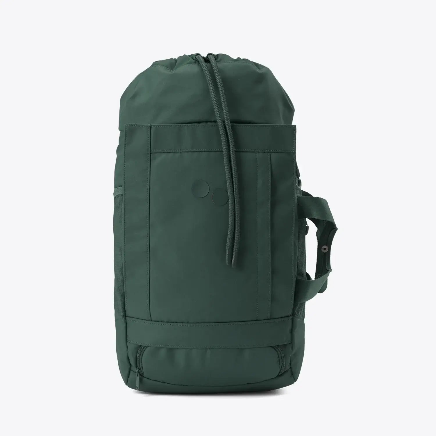 Blok Medium Cosmo Green Backpack with top closure and multiple storage compartments.