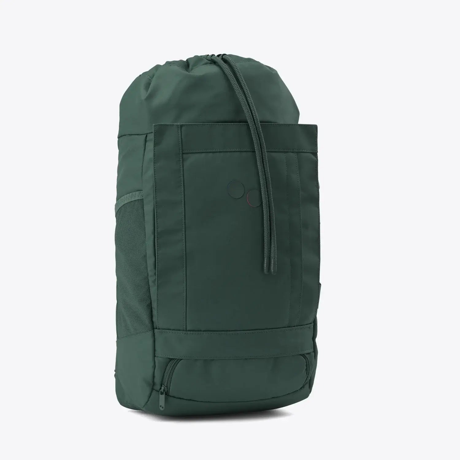 Blok Medium Cosmo Green Backpack side view showcasing its durable and stylish design.