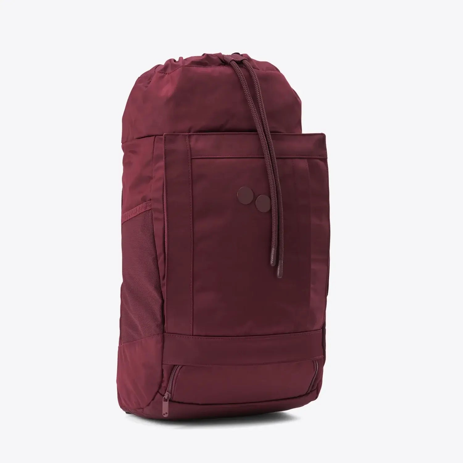 Blok Medium Glazed Red Backpack with top closure and storage compartments