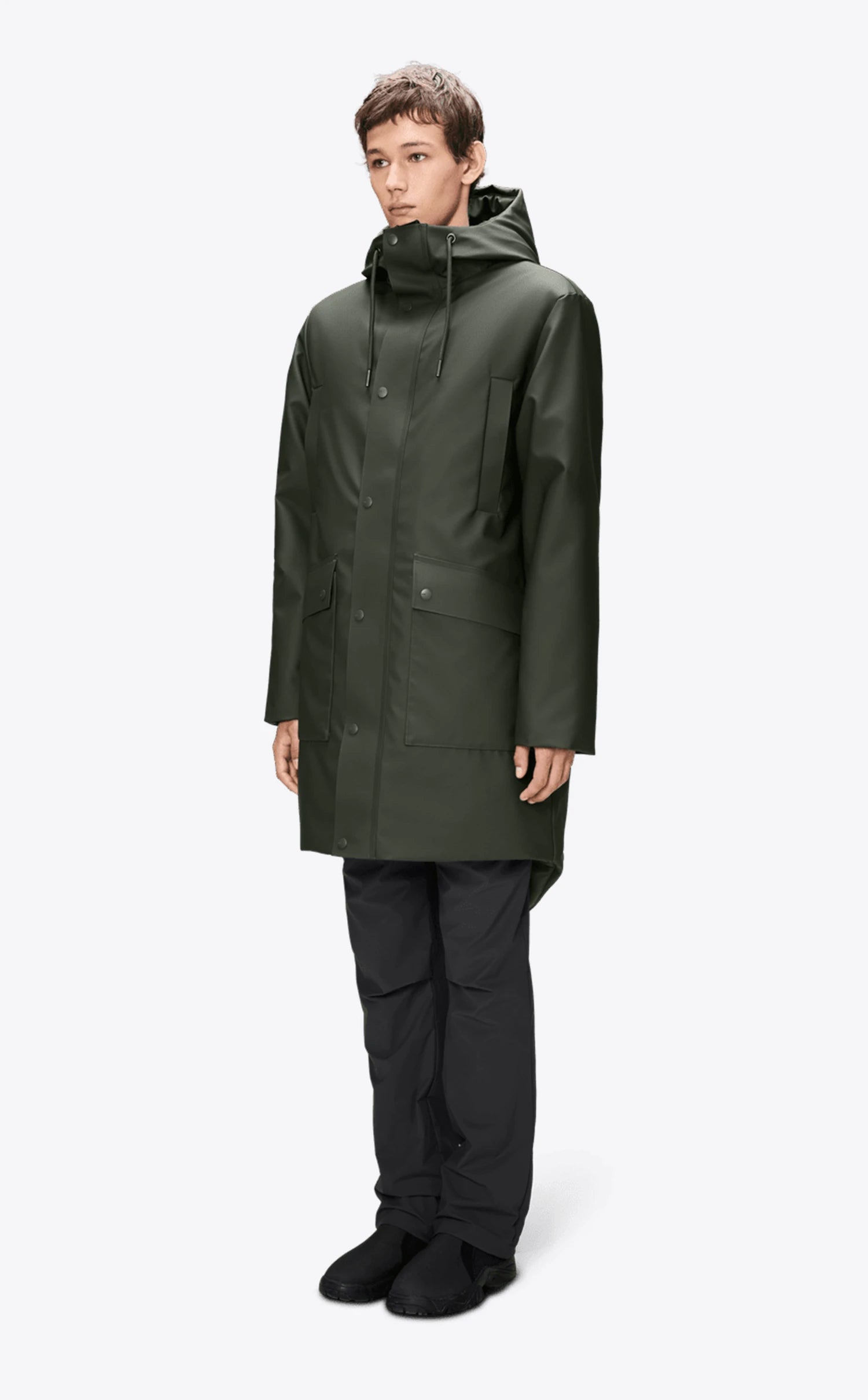 Nome Long Parka Green Parka