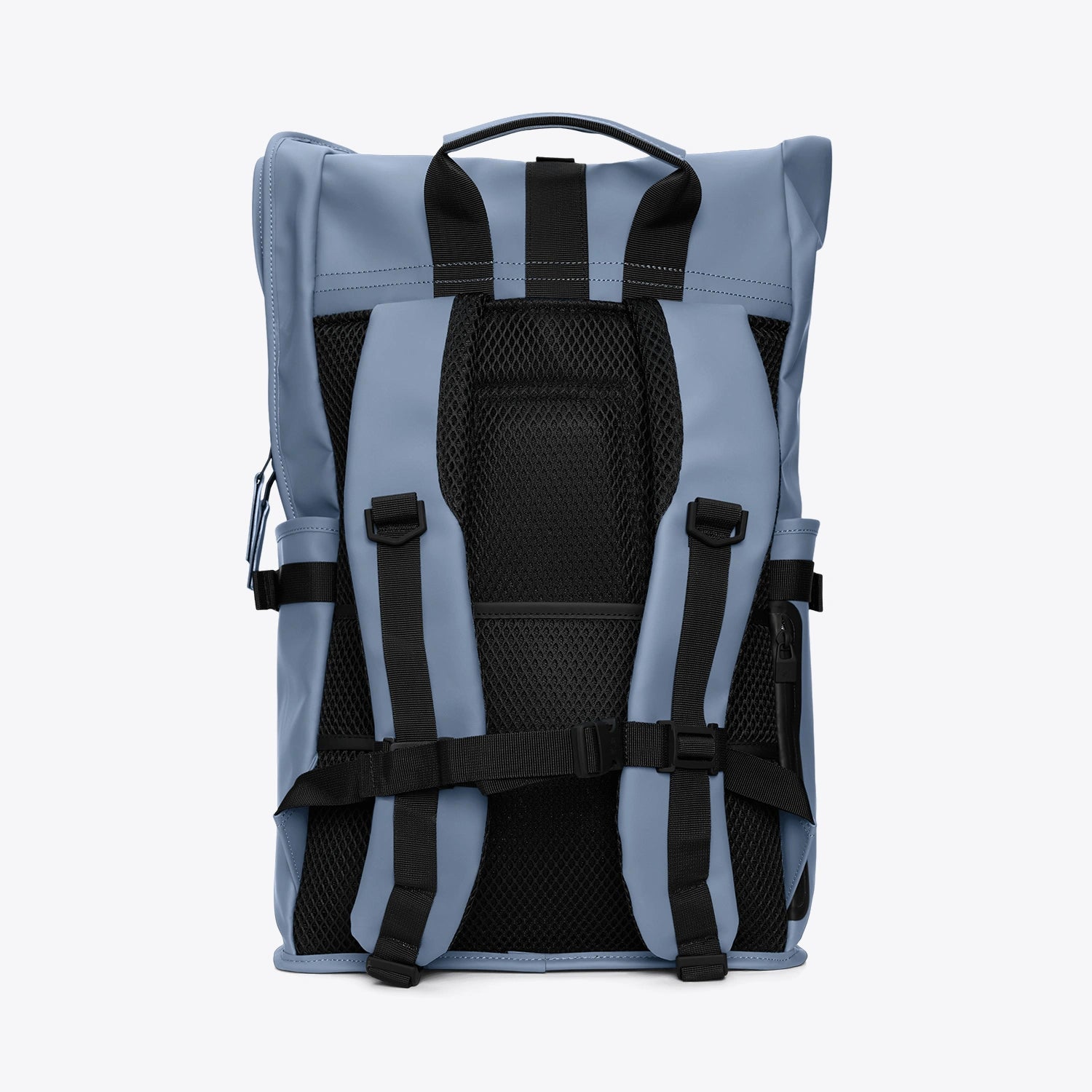 Texel Moulded Backpack Blue Dusk Backpack back view with padded straps and breathable mesh.