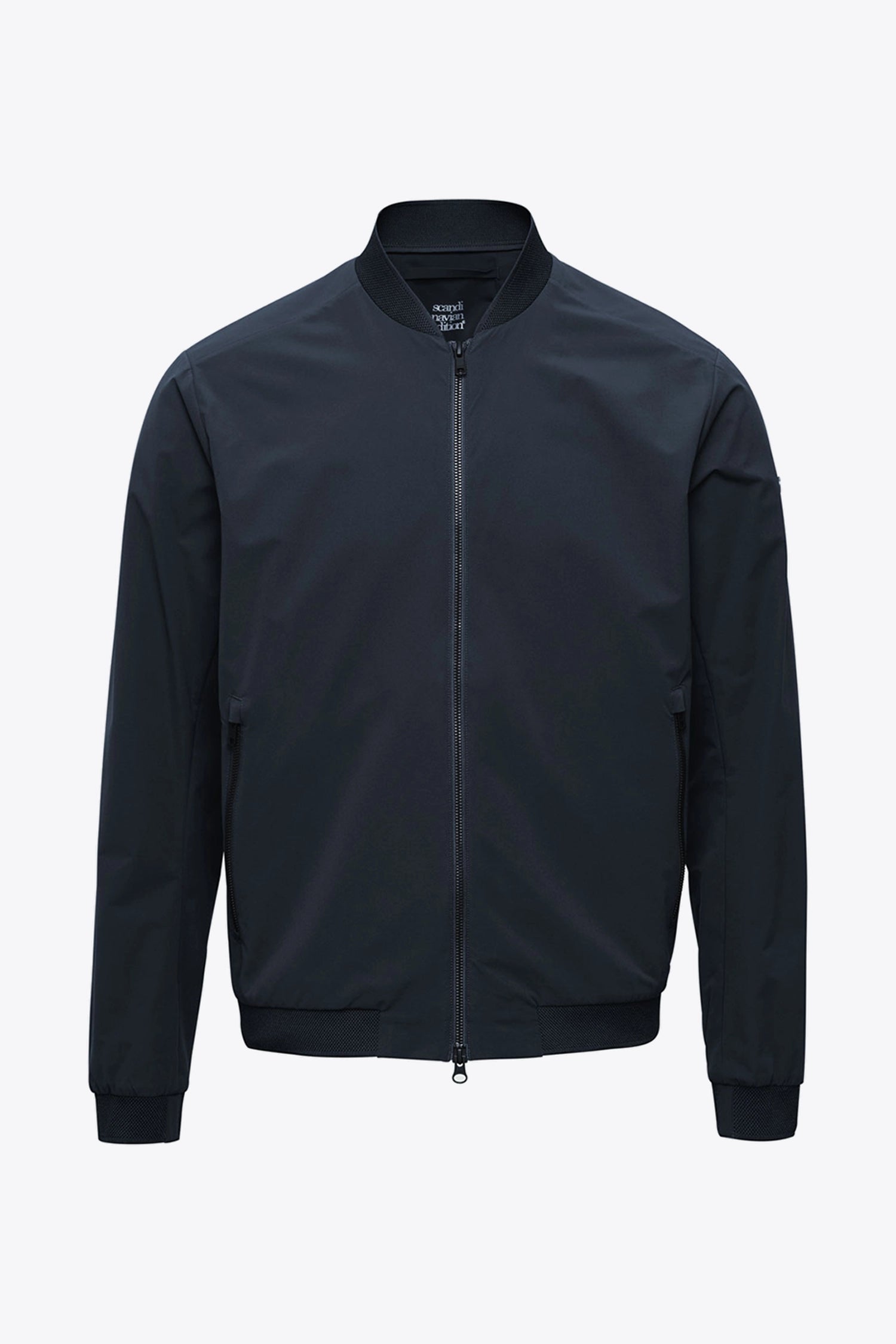 Campo II Navy Jacket - lightweight, water-resistant, windproof summer jacket with zip pockets and breathable fabric.