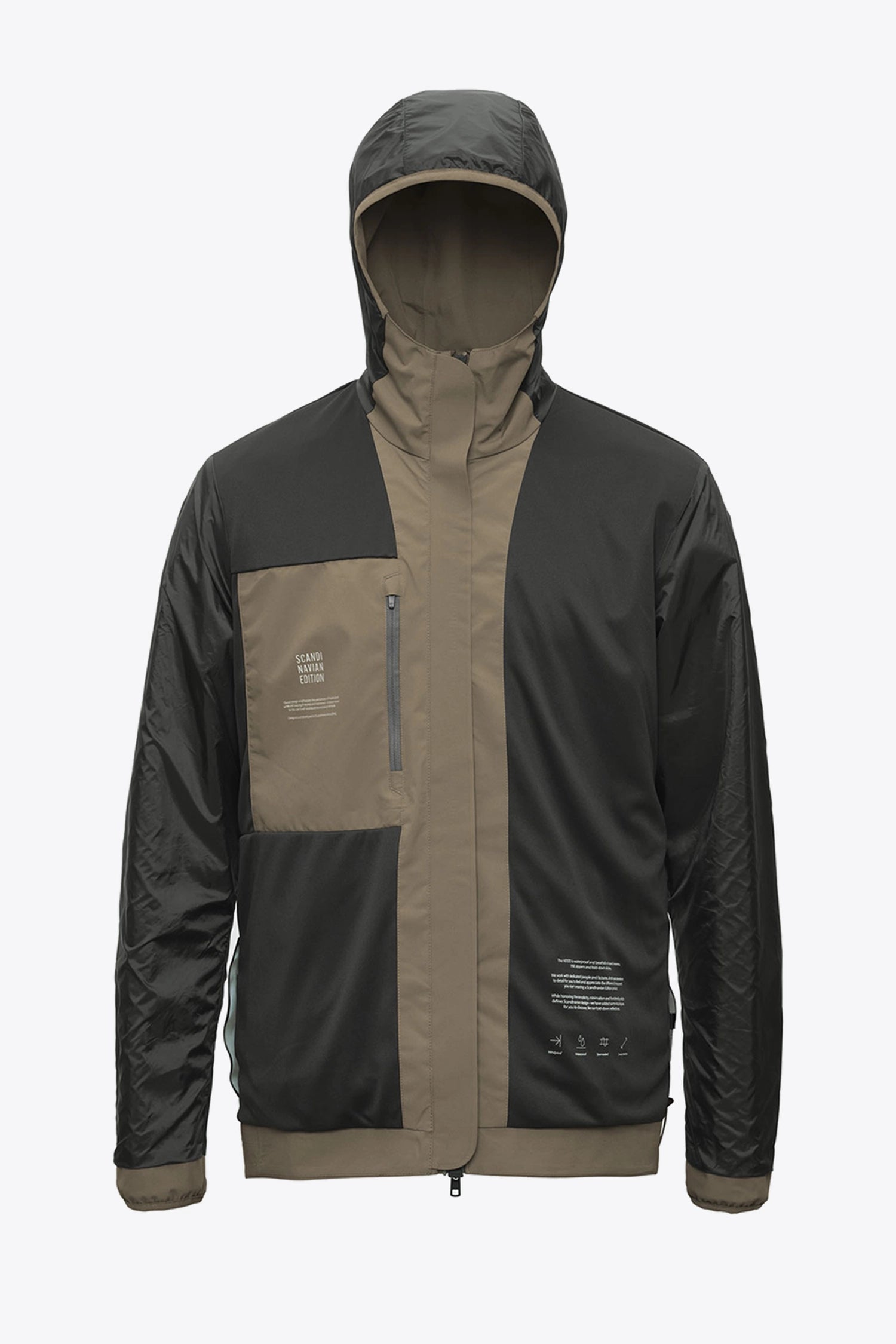 Hood II Cedar Jacket, lightweight windproof waterproof jacket with adjustable fit and breathable fabric.
