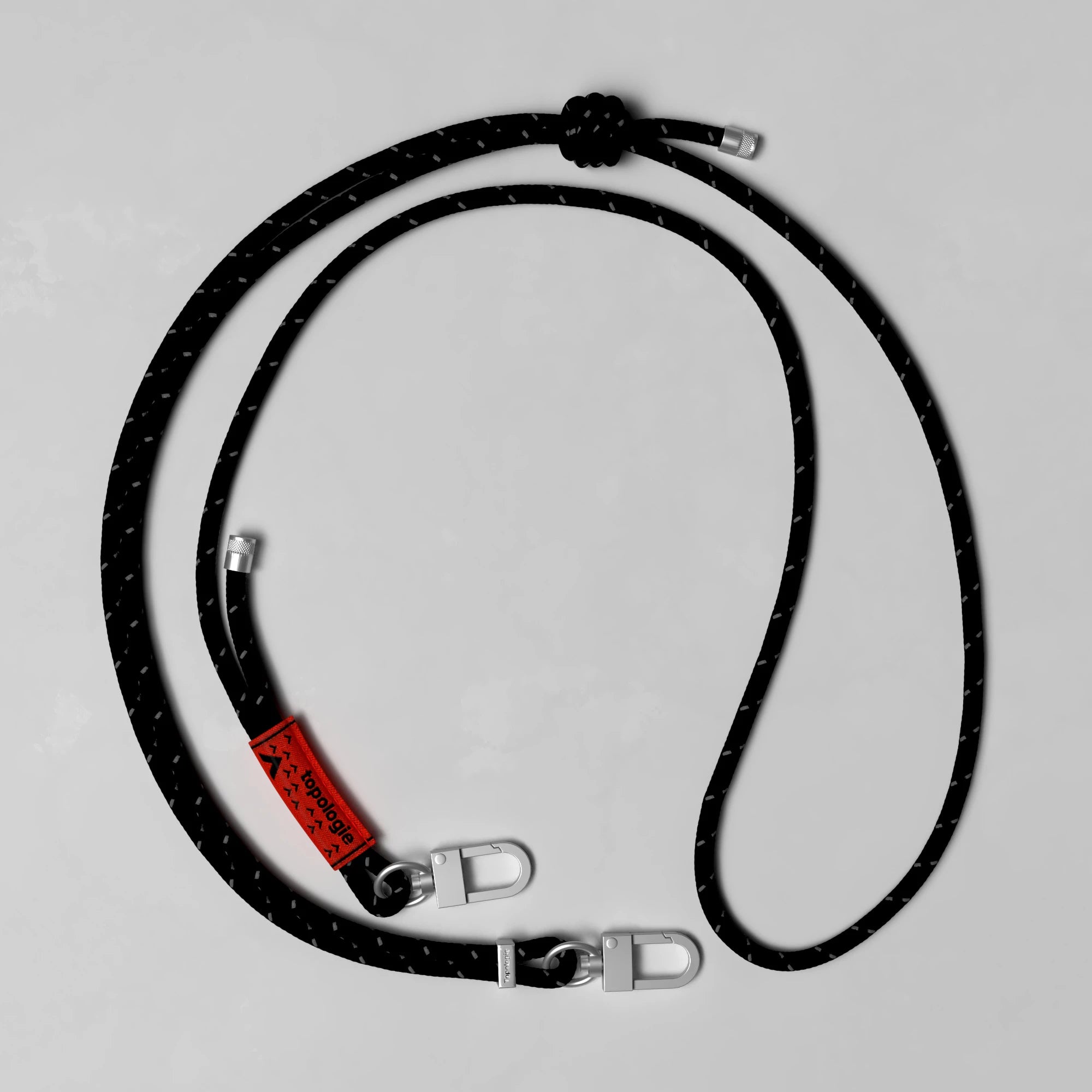 6.0mm Rope Strap Black Reflective Gurt