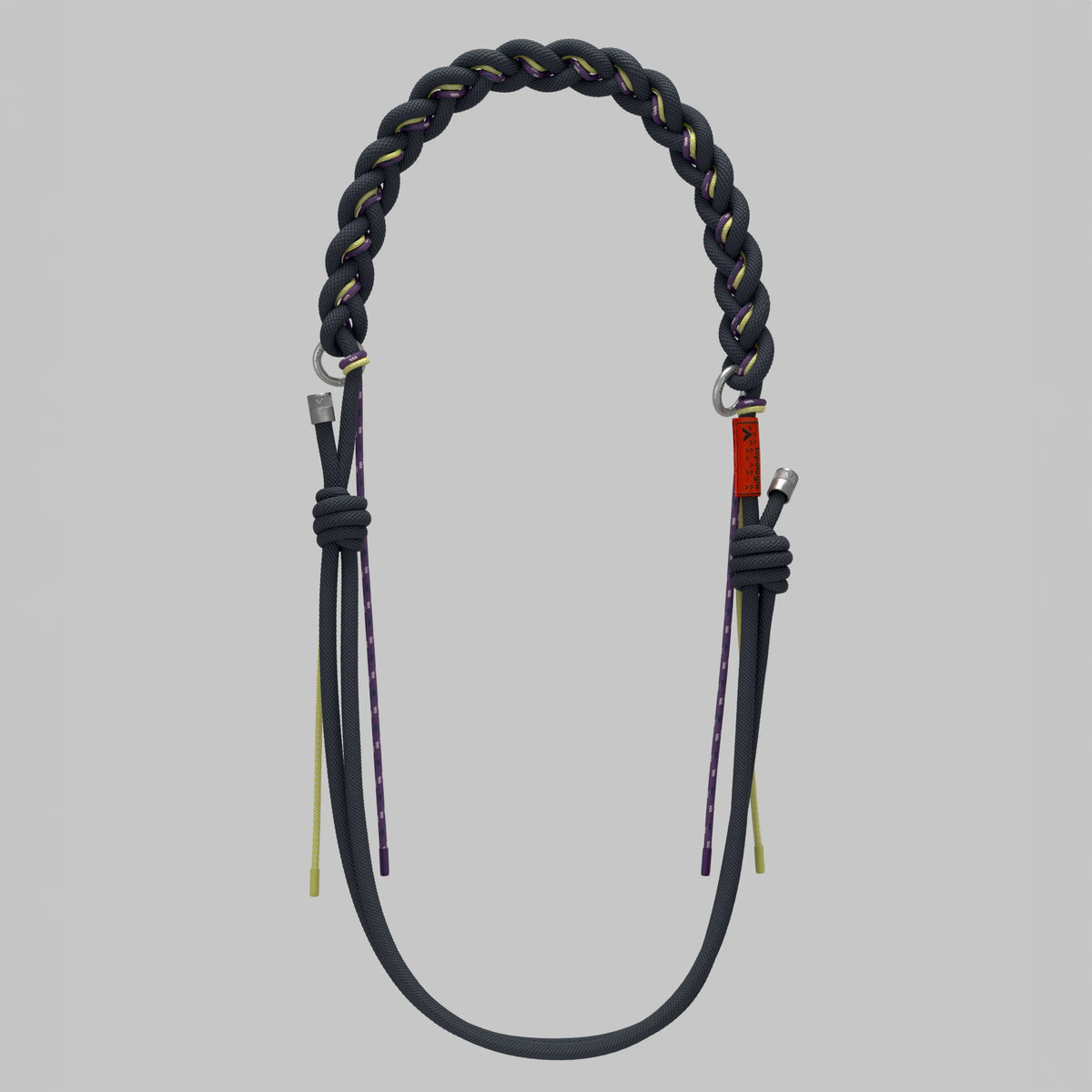 8.0mm Braided O-Rope Ash with adjustable strap for versatile carrying options.