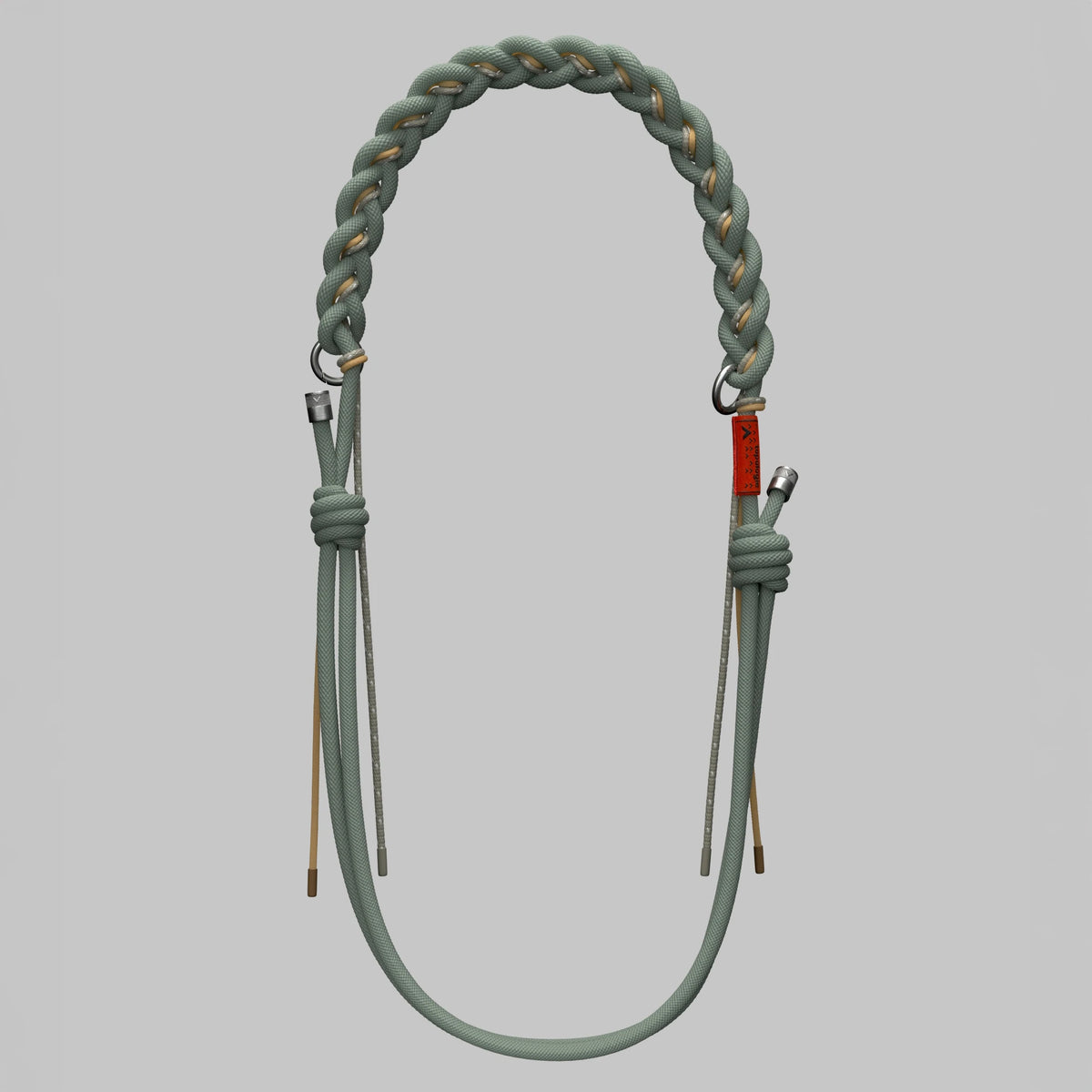 8.0mm Braided O-Rope Swamp in braided design, ideal for Topologie bags with adjustable strap features.