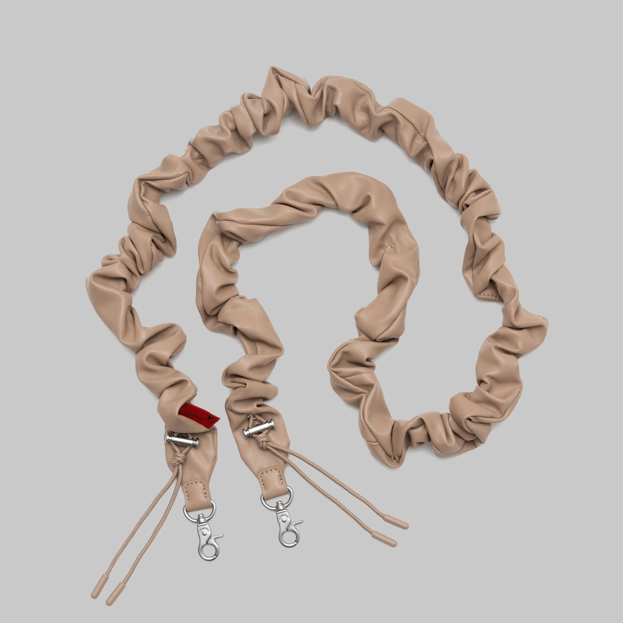 Bungee Strap Dune Synthetic Leather Gurt