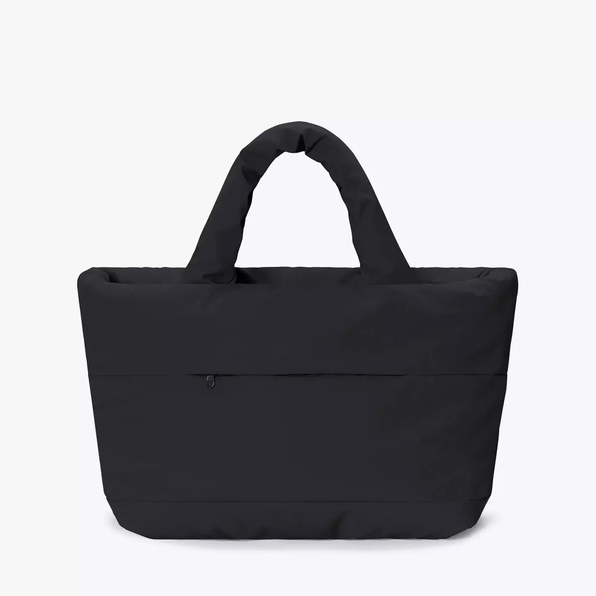 Olivia Medium Moss Black Shoulder Bag in black, featuring sleek design and durable fabric, ideal for daily use.