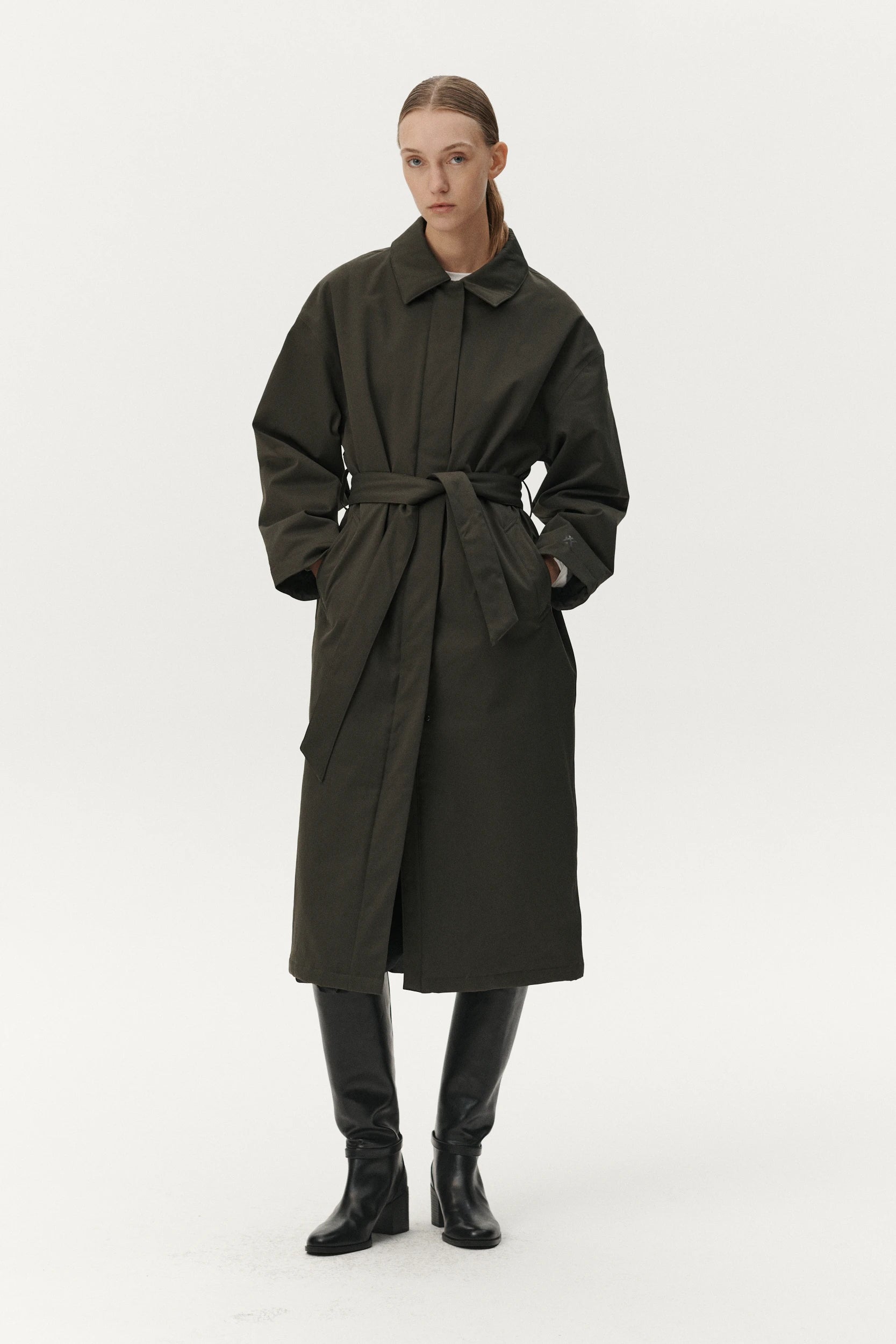 Rachel G Ninspin Dark Moss Mantel