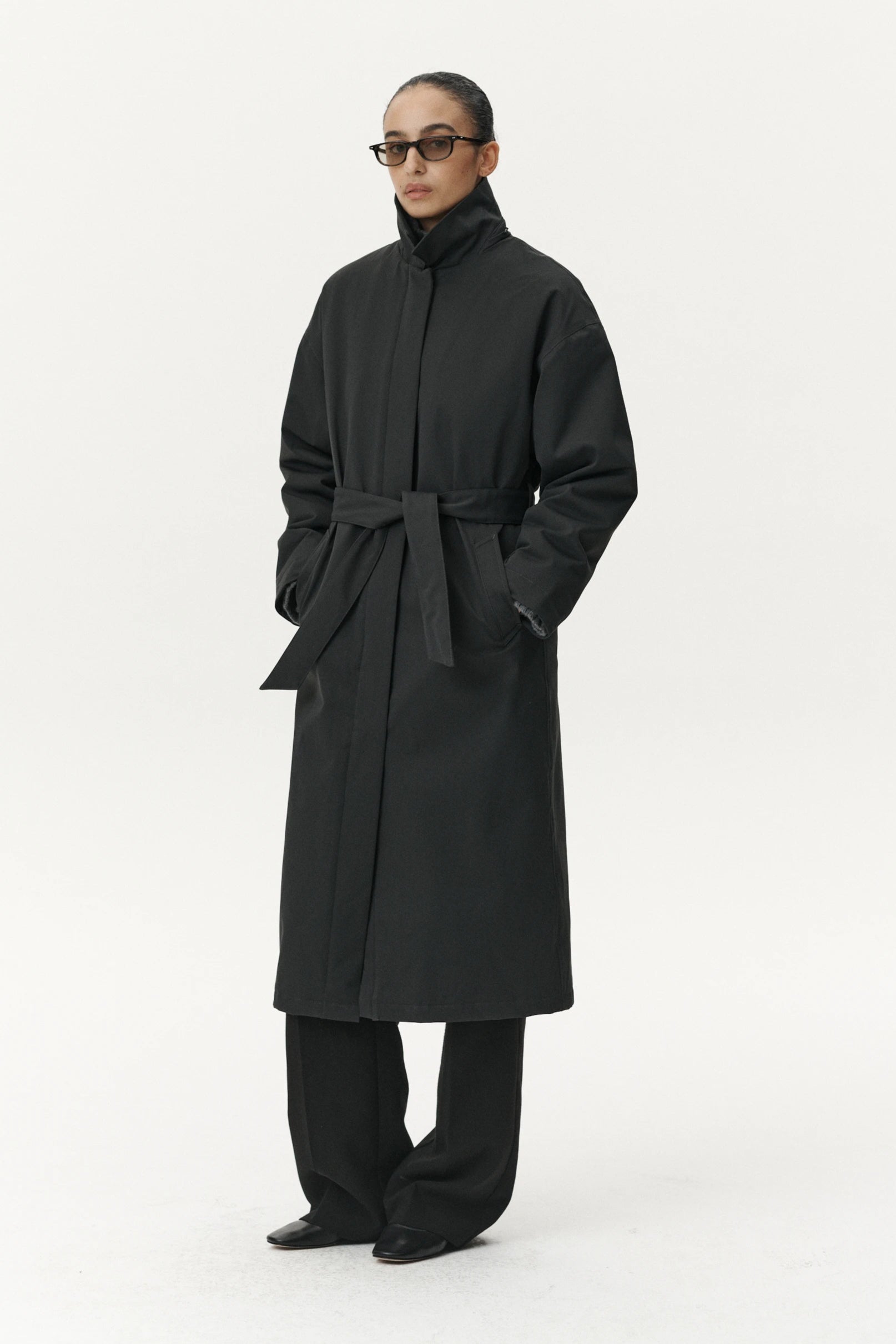 Rachel G Ninspin Washed Black Mantel