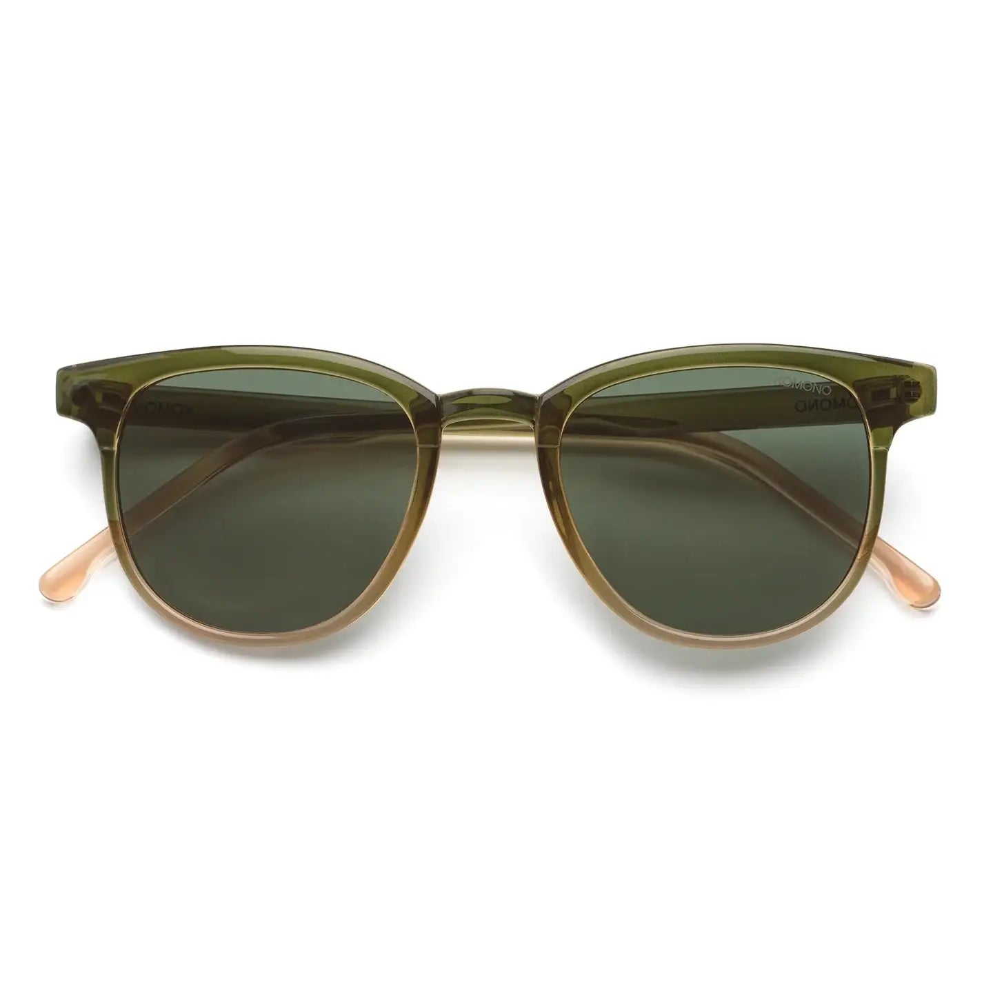 Francis Pacific Sunset Sunglasses in green with polycarbonate lenses and eco-friendly bio nylon frame.