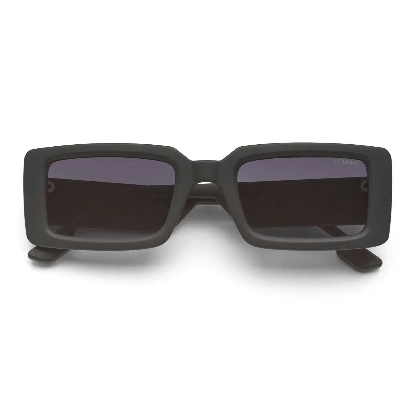 Malick Carbon Sunglasses front view with scratch resistant lenses and eco-friendly bio nylon frame.