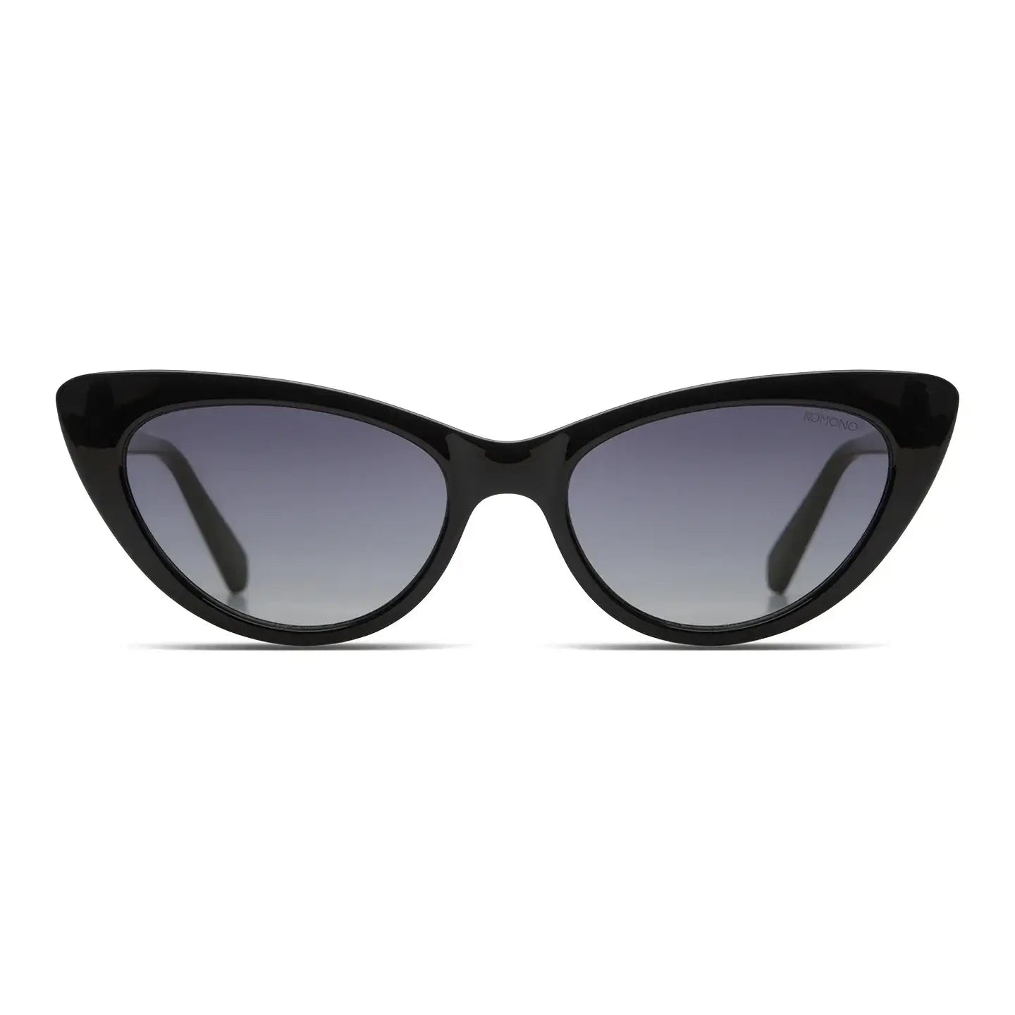 Rosie Black Sunglasses featuring UV 400 protection and eco-made frames for stylish sun protection.