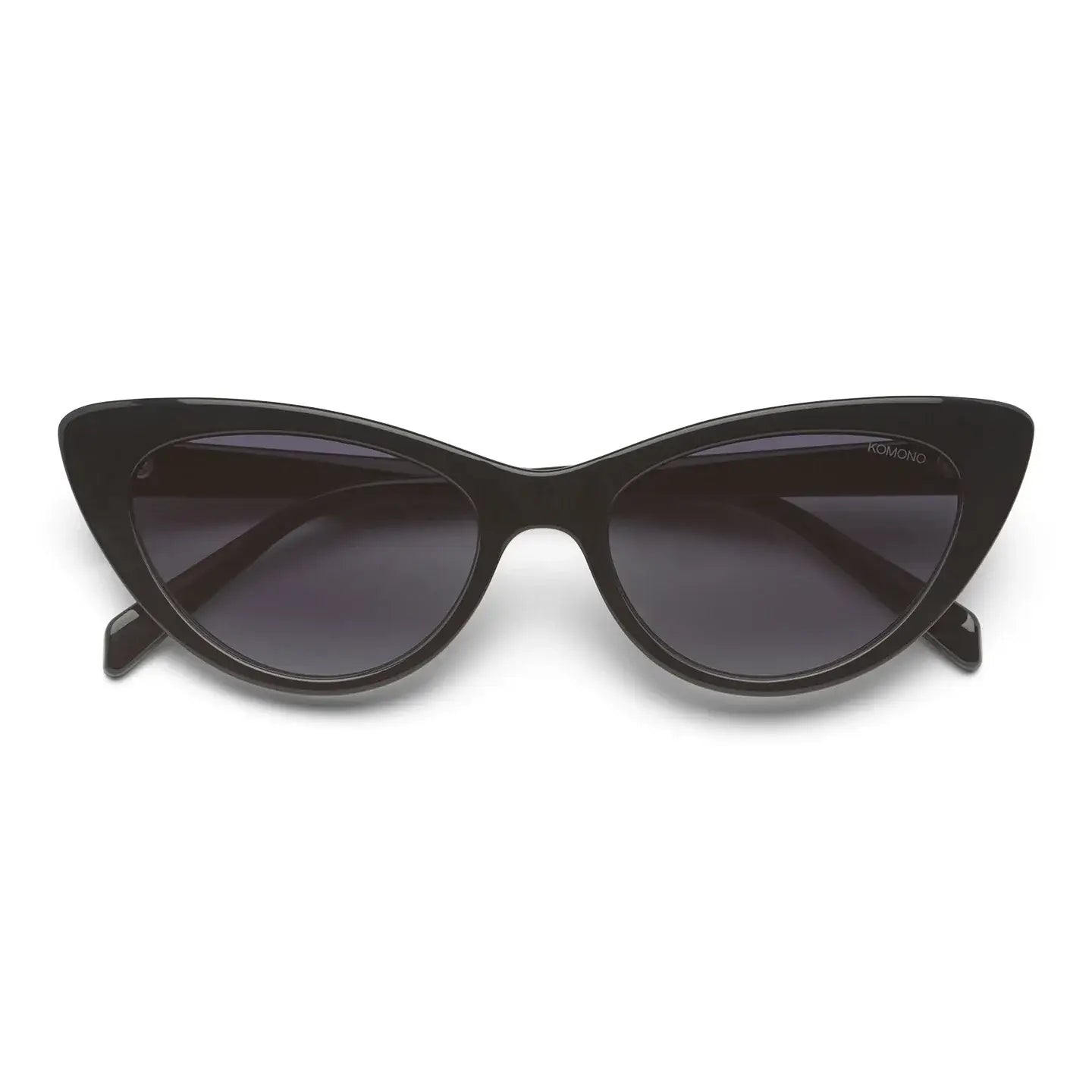 Rosie Black Sunglasses with UV 400 protection and scratch-resistant polycarbonate lenses.