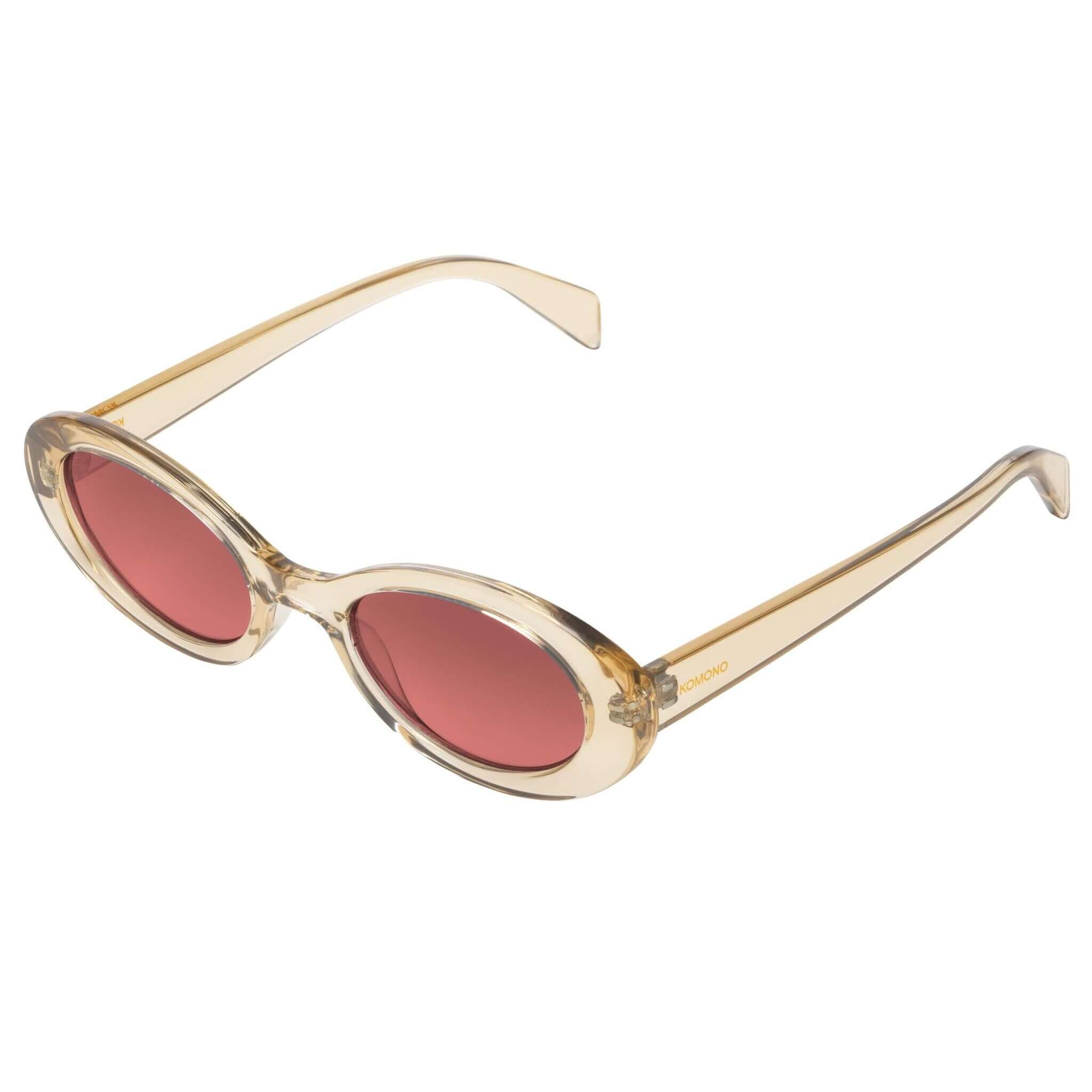 Ana Sands Blush Sunglasses with UV 400 protection and eco-friendly bio nylon frame.