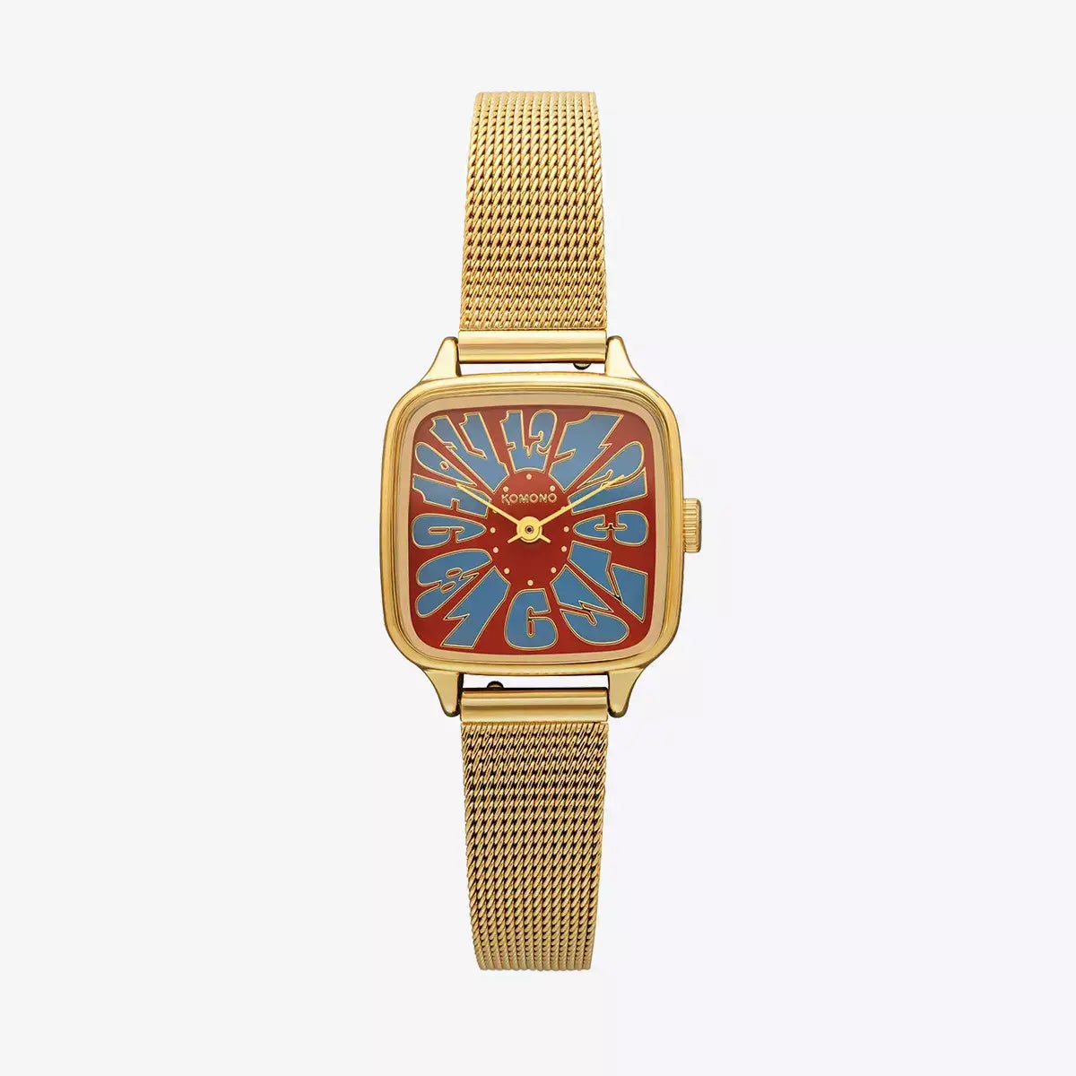 Komono Kate Flower Royale Gold Maroon_1