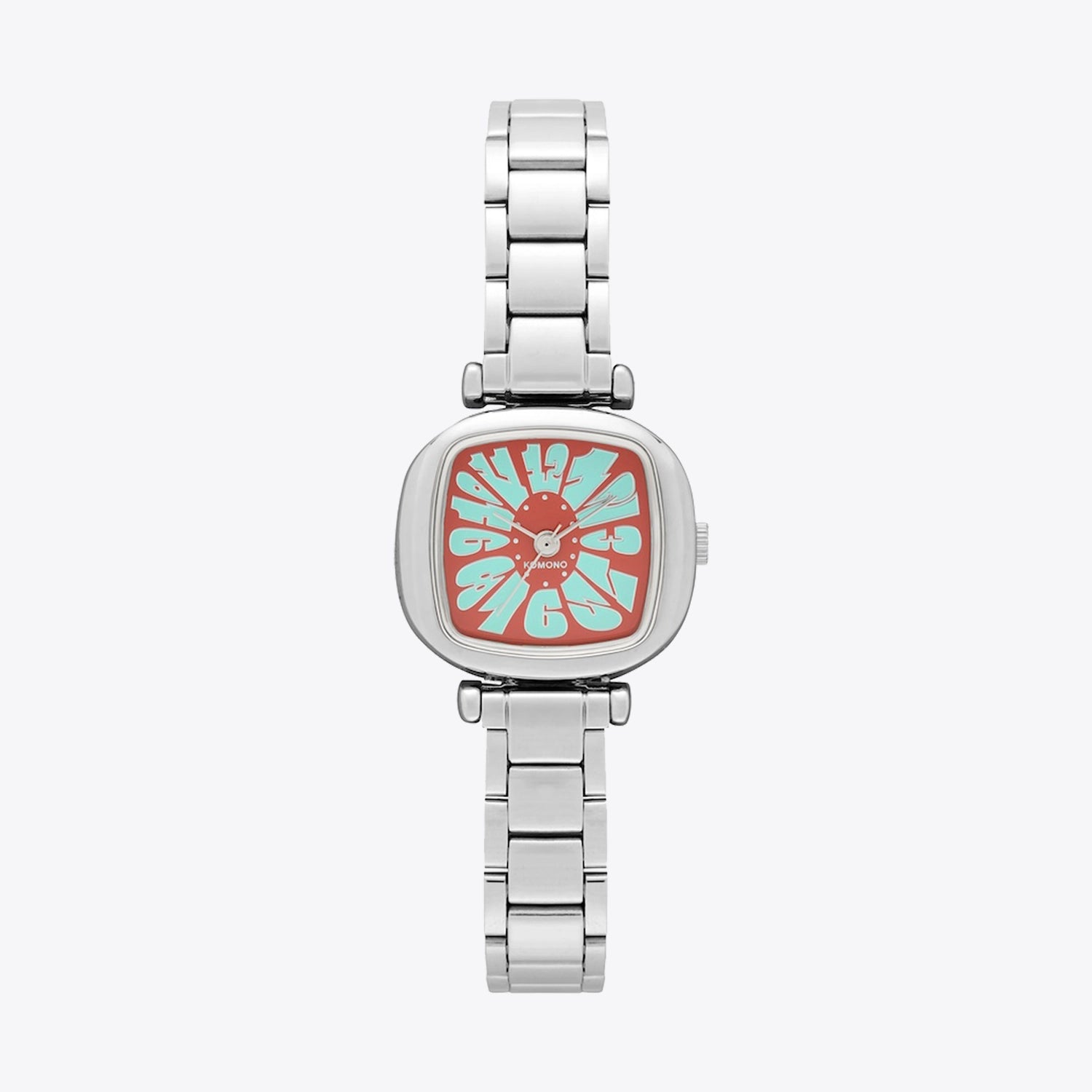 Komono Moneypenny Flower Tire Teal Red_1