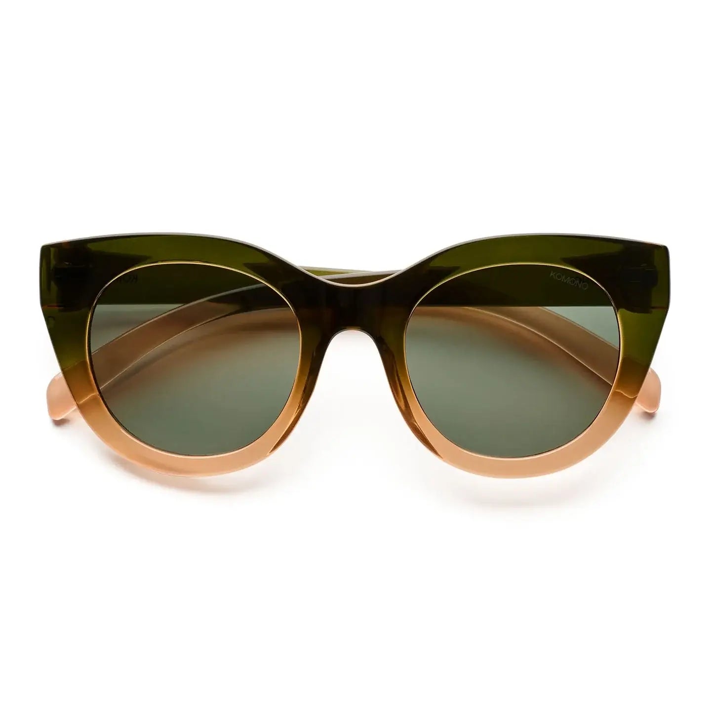 Louise Pacific Sunset Sunglasses - Cat Eye model with UV 400 protection and eco-friendly bio nylon frame.