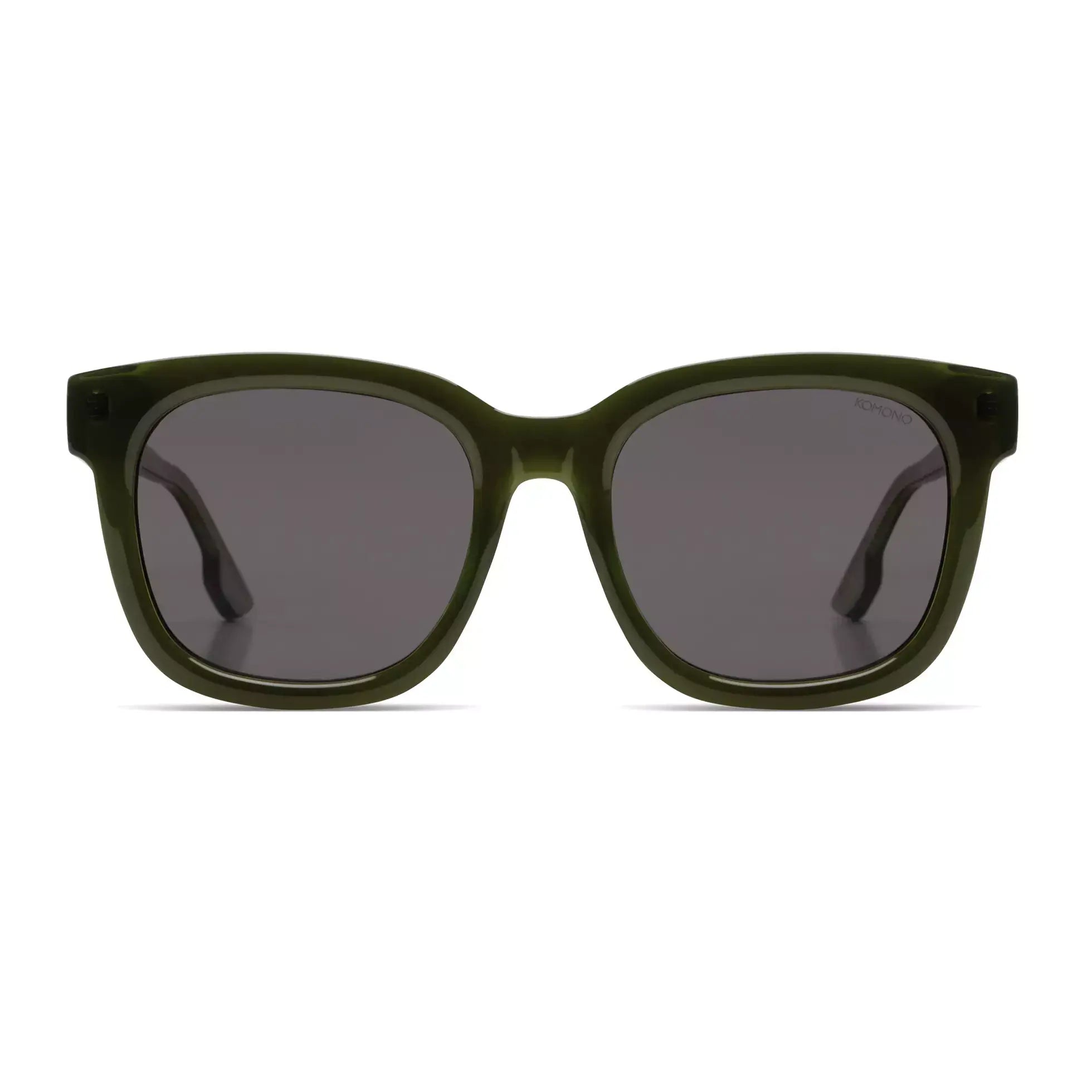 Sienna Seaweed Sunglasses with dark lenses and eco-friendly frame, featuring UV 400 protection in a stylish design.