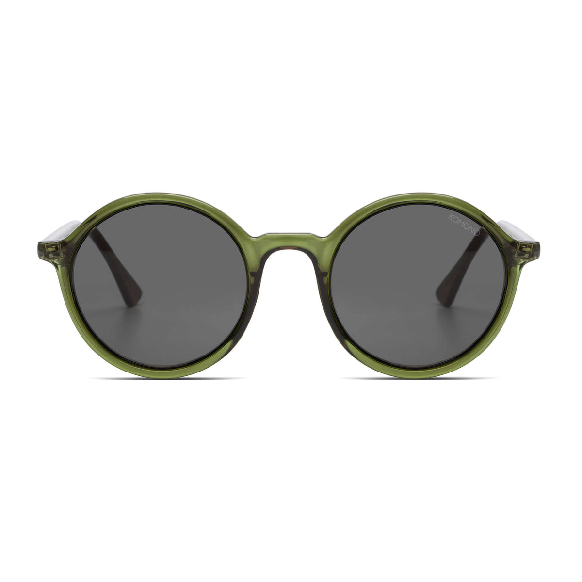 NEW KOMONO Sunglasses Francis Fern Black Floral Print Unisex UV 400 KOMONO FRANCIS MATTE BLACK-TORTOISE - Prime Timers main image 2