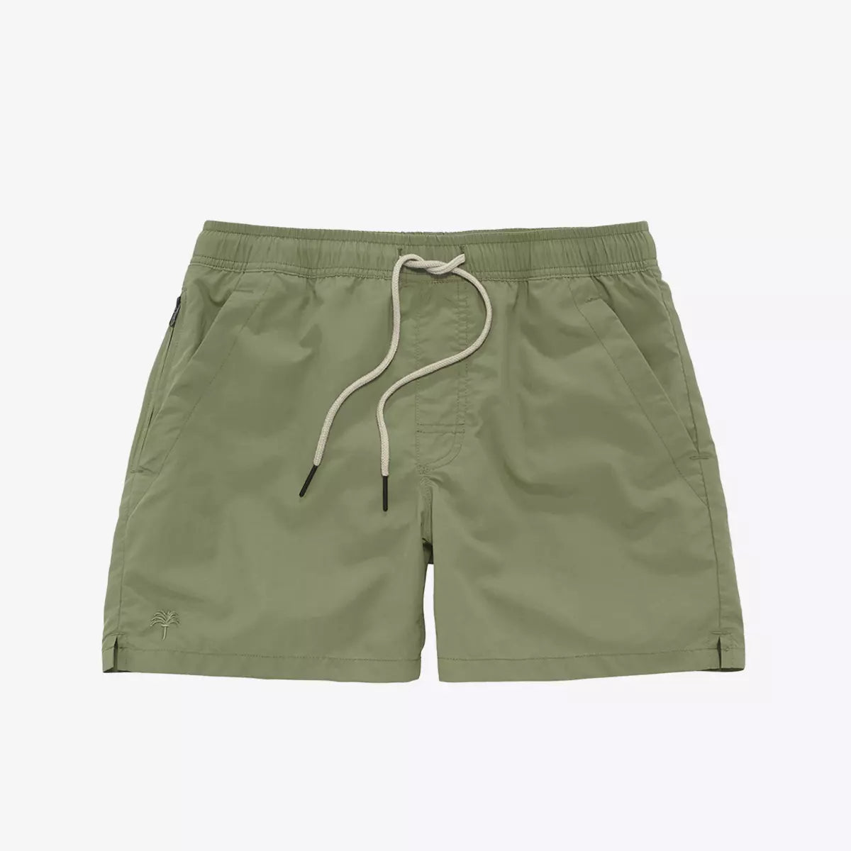 OAS Green Nylon Swim Shorts_1