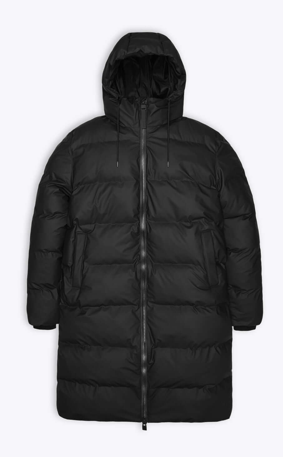 Rains Alta Long Puffer Jacket Black_1