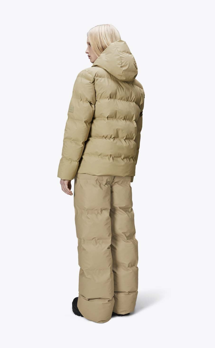 Rains Alta Puffer Jacket Sand_5