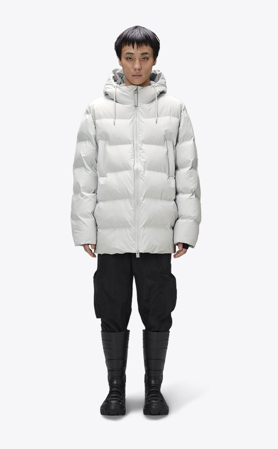 Rains Alta Puffer Parka Ash_3
