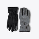 Rains Heavy Fleece Gloves Dark Grey Melange_1
