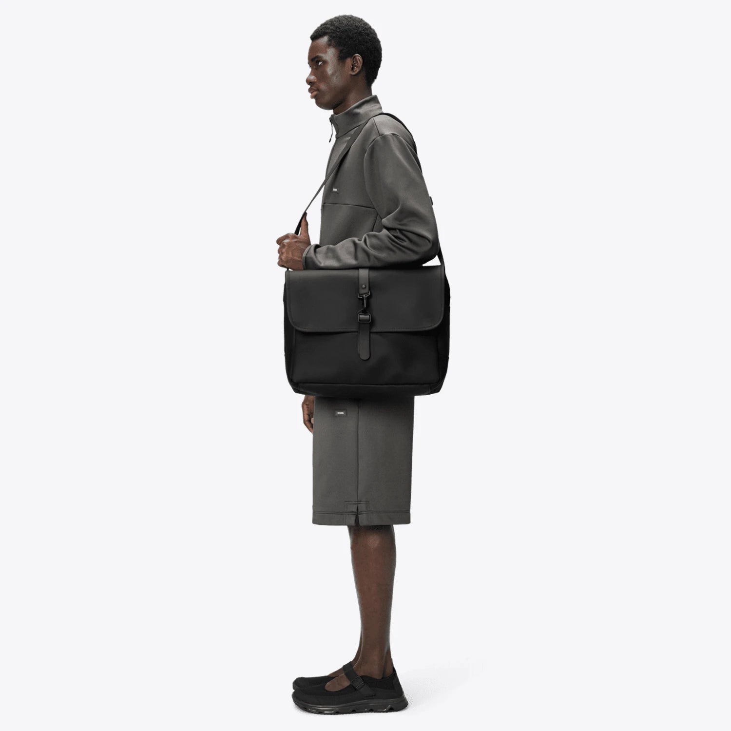 Rains Messenger Bag Black_3