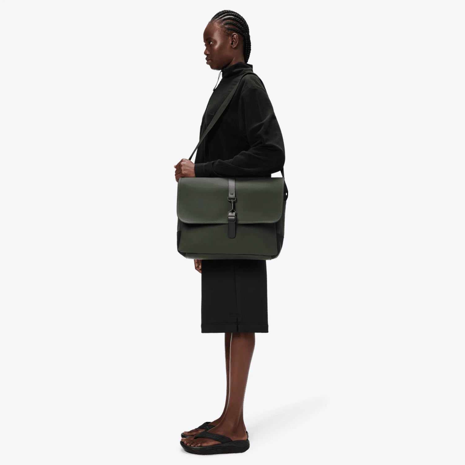 Rains Messenger Bag Green_2