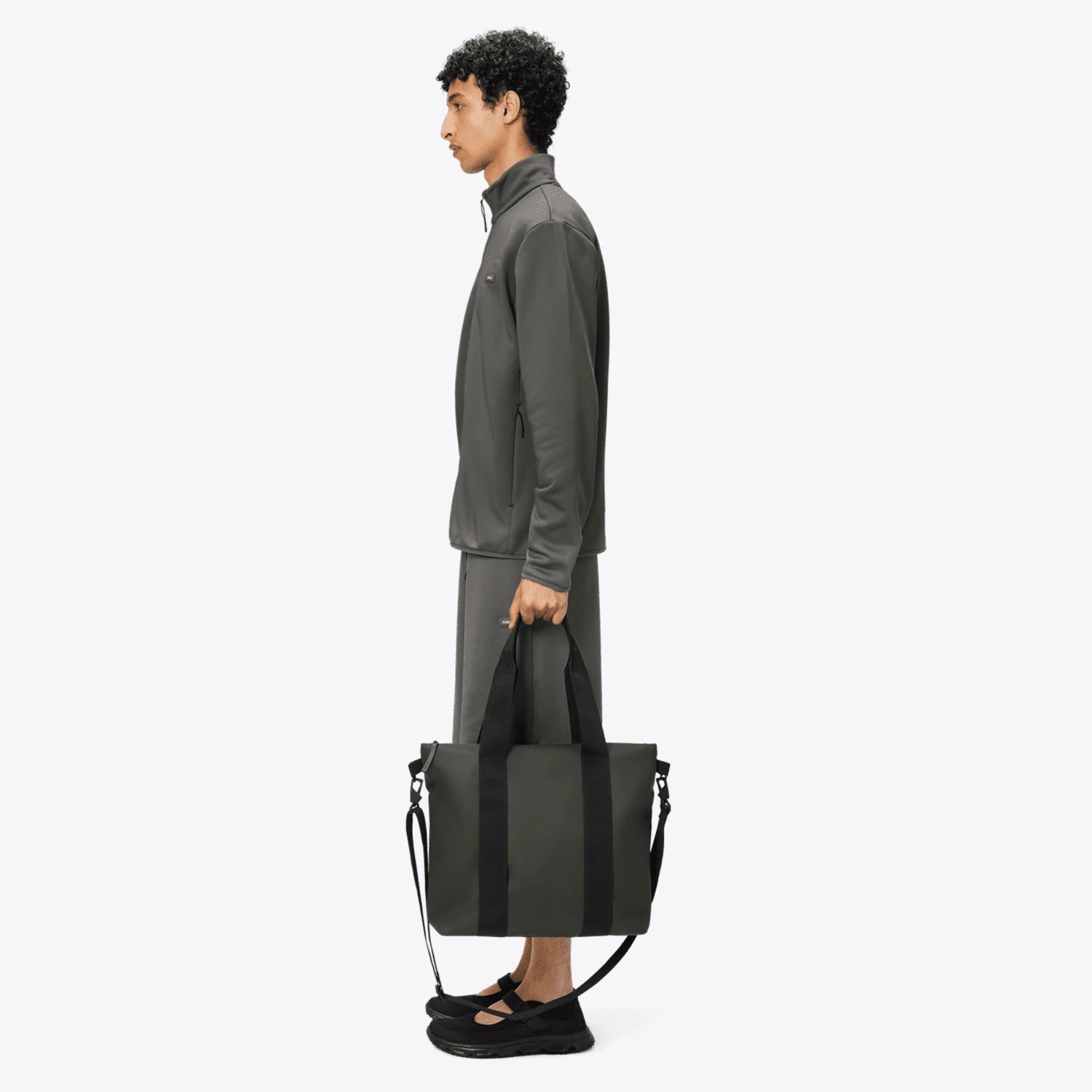 Rains Tote Bag Mini Green_4