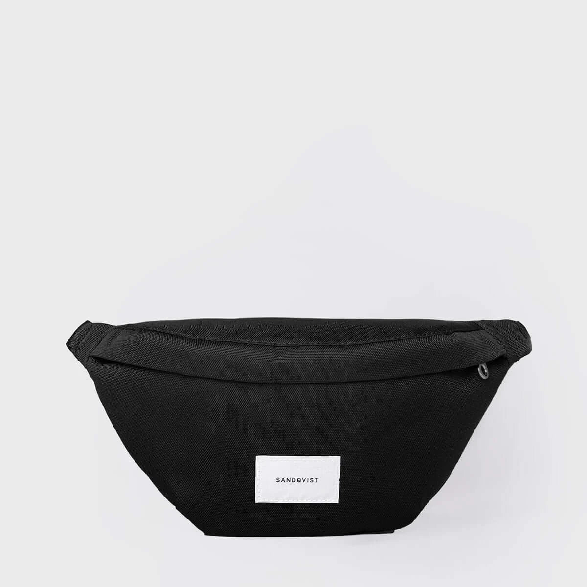 Ground Crossbody Bag Black Bum Bag featuring adjustable strap and water-resistant design.