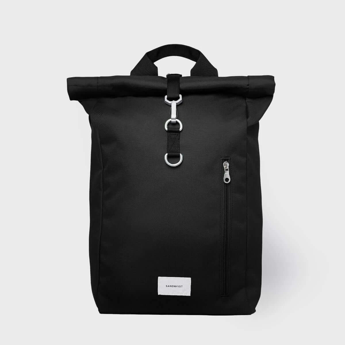 Sandqvist Ground Rolltop Backpack L Black_1