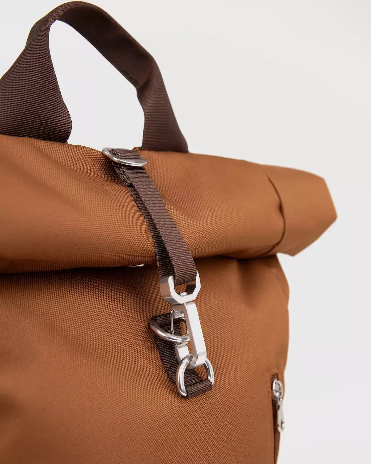 Sandqvist Ground Rolltop Backpack L Sepia Brown_10
