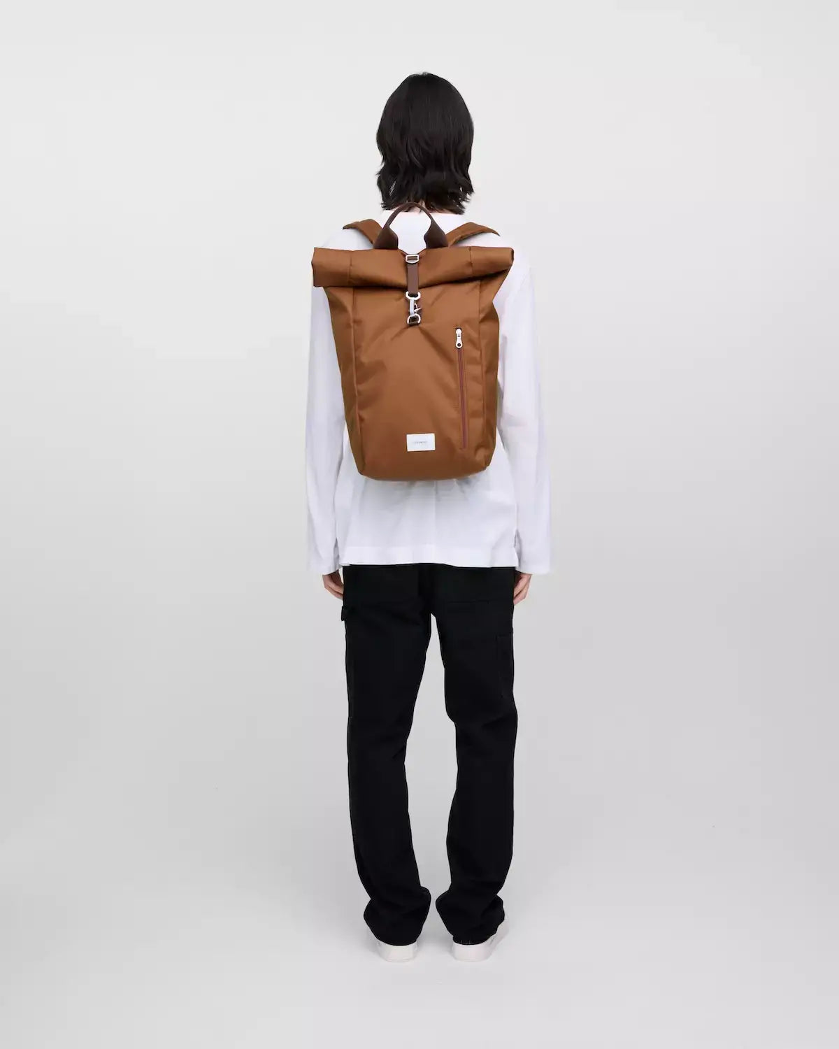 Sandqvist Ground Rolltop Backpack L Sepia Brown_6