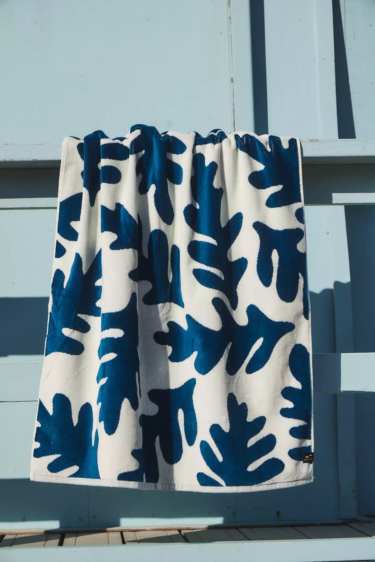 Slowtide Hele Woven Towel Deep Pacific_7