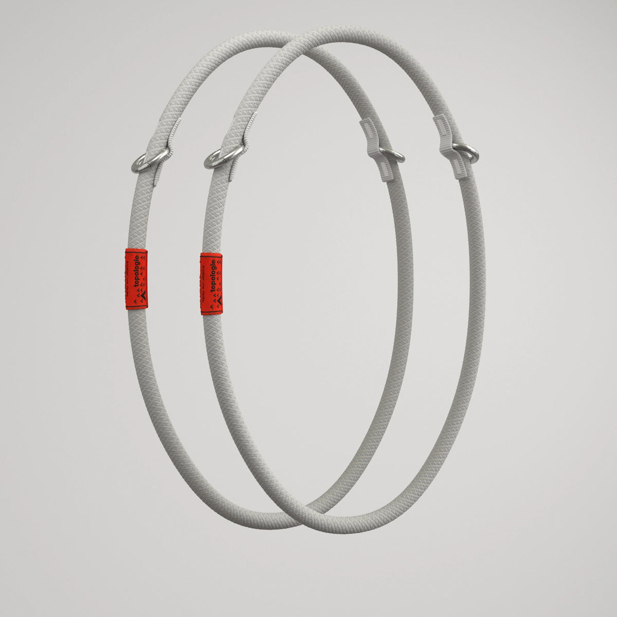 スマートフォン・携帯電話 topologie 10mm Rope Strap Flash white