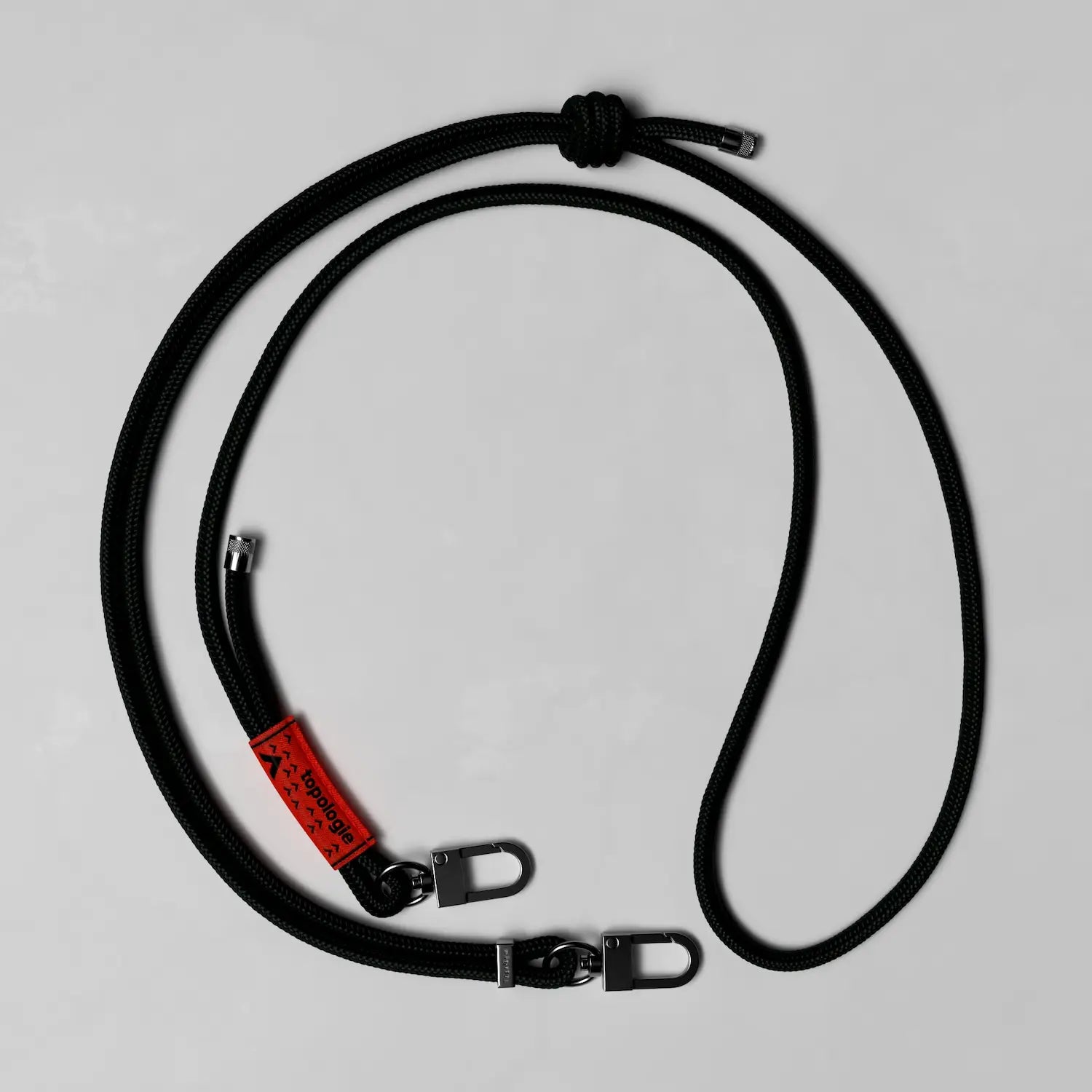 Topologie 6.0mm Rope Strap Black Solid_1