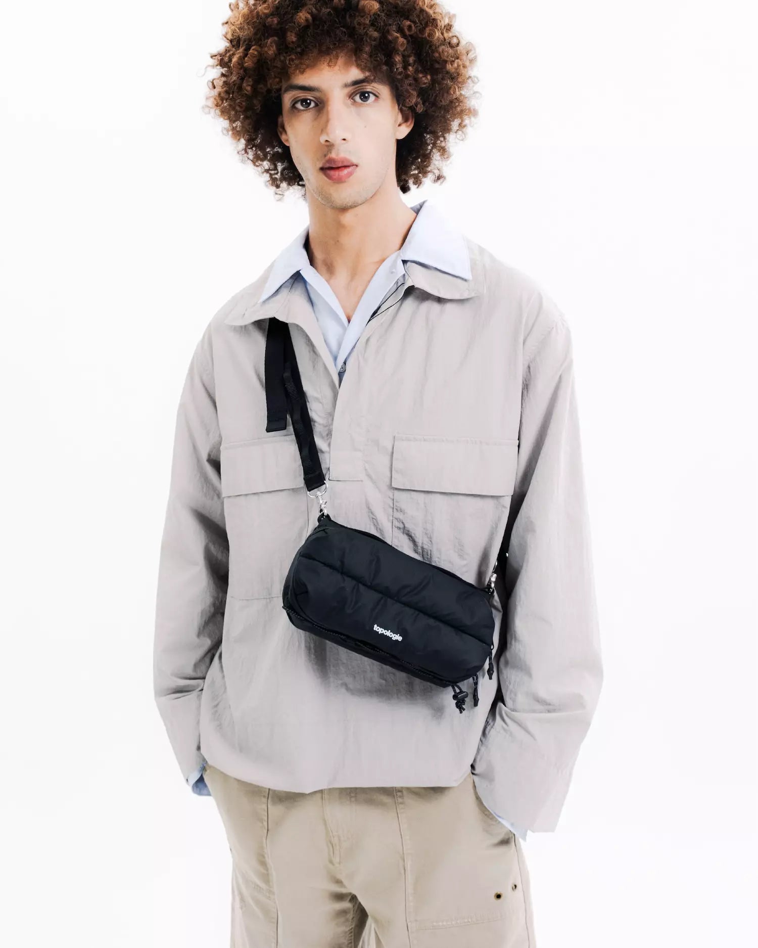 Topologie Bottle Sacoche Medium Black Puffer_4