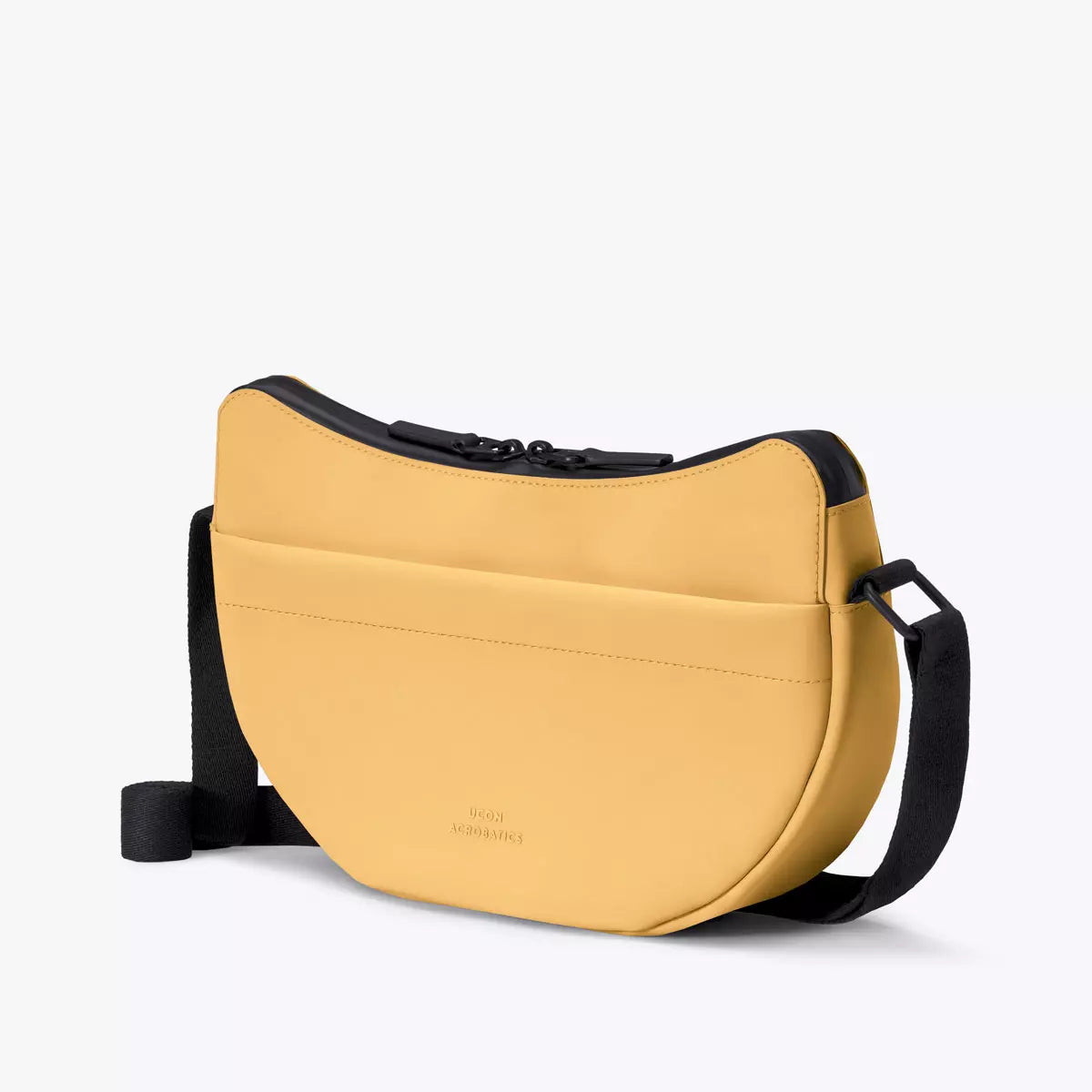 Alva Medium Lotus Infinity Lemon Shoulder Bag showcasing its stylish design and practical features.