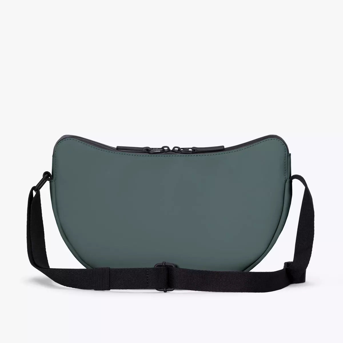 Alva Medium Lotus Infinity Pine Green Shoulder Bag with adjustable strap and sleek design.