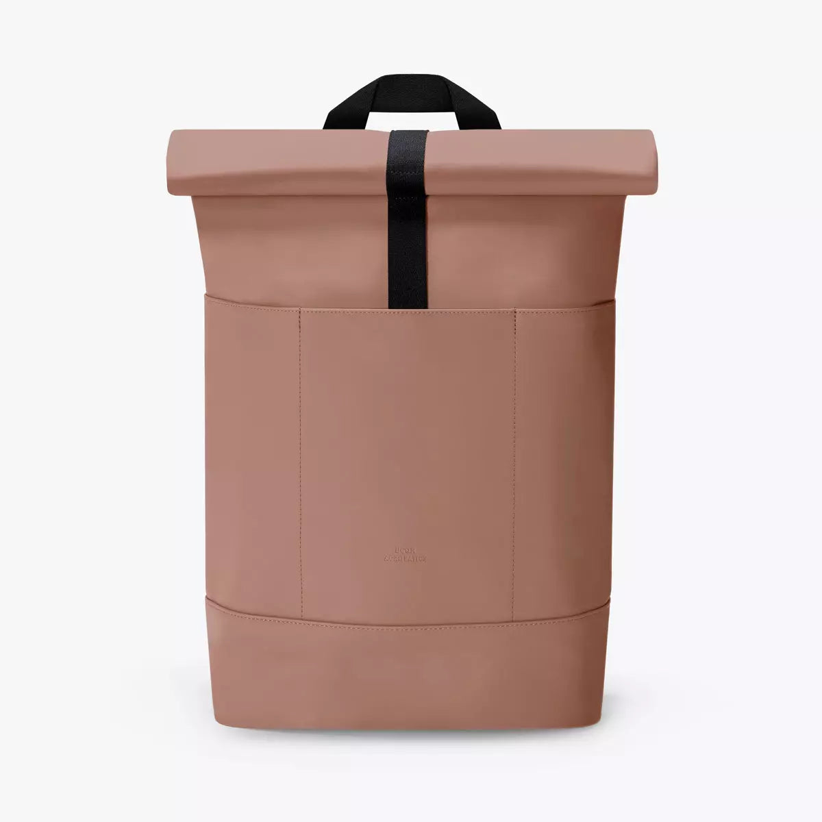 Hajo Lotus Redwood Backpack in waterproof design with roll-top closure and padded shoulder straps.