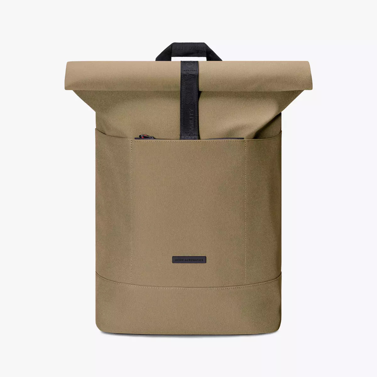 Hajo Phantom Olive Reflective Backpack with roll-top closure, waterproof features, and padded straps.